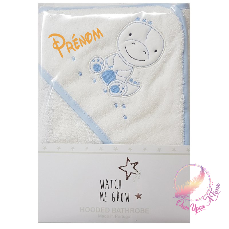 🍼 Cape de bain - Dinosaure - Personnalisée 🛁