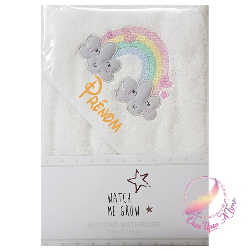 🍼 Cape de bain - Dinosaure - Personnalisée 🛁