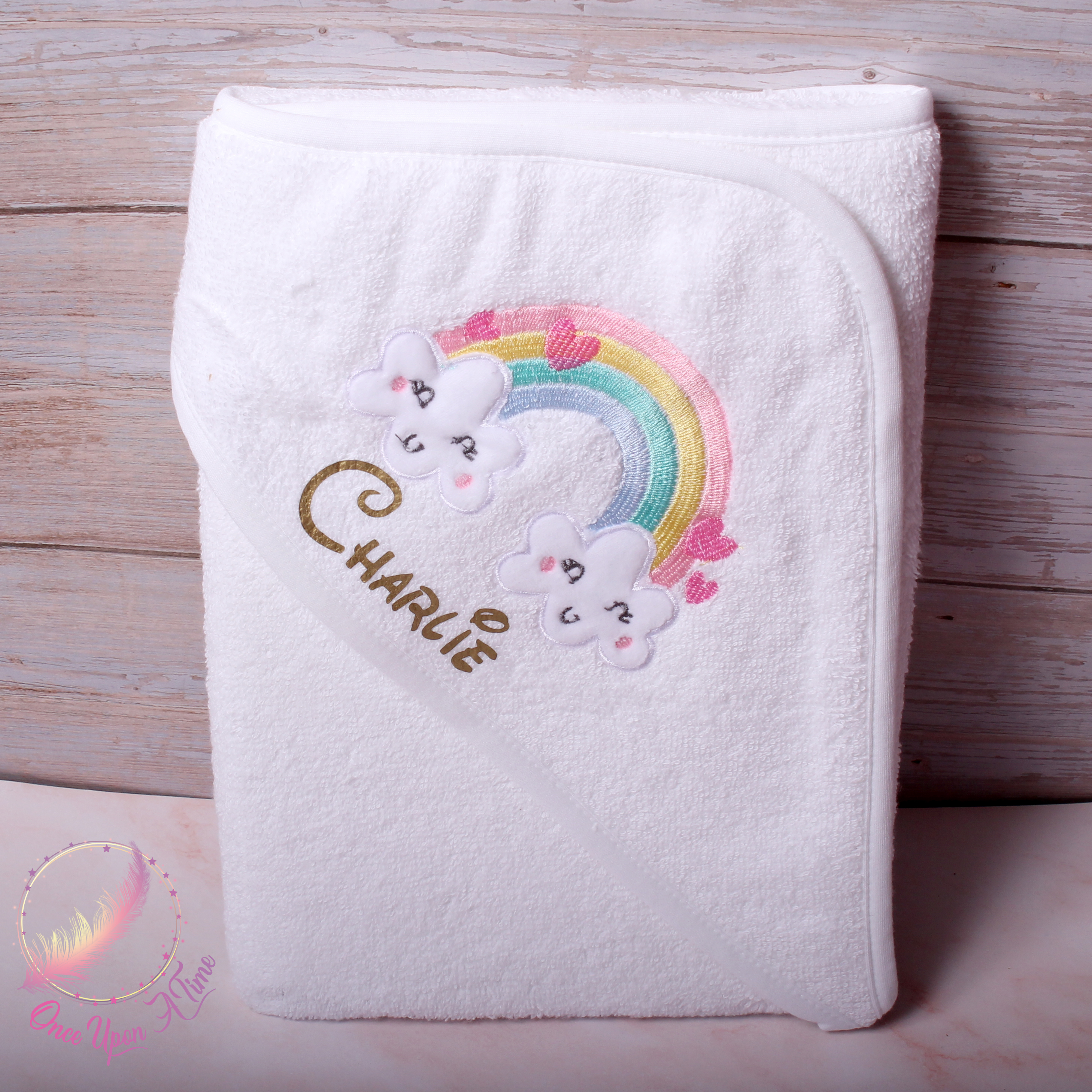 🍼 Cape de bain - Dinosaure - Personnalisée 🛁