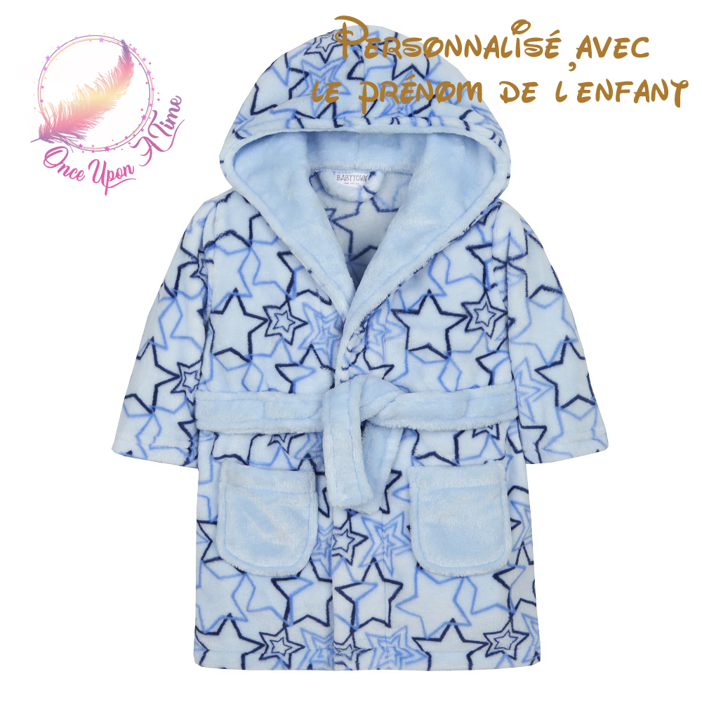 🍼 Peignoir - 6mois à 2 ans - Personnalisé 👶