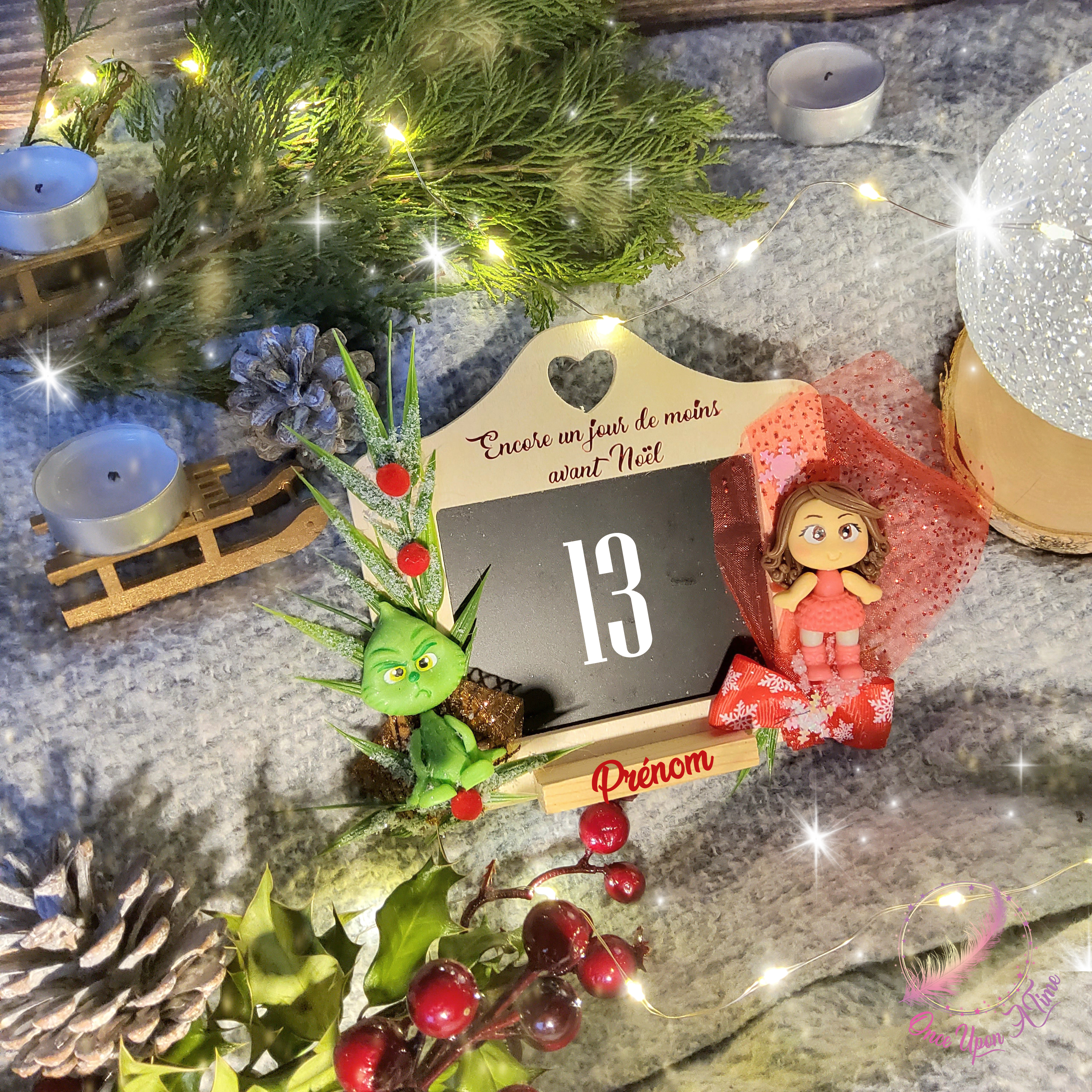 🎄🎅 Ardoise décompte de l'Avent 🤶🎄