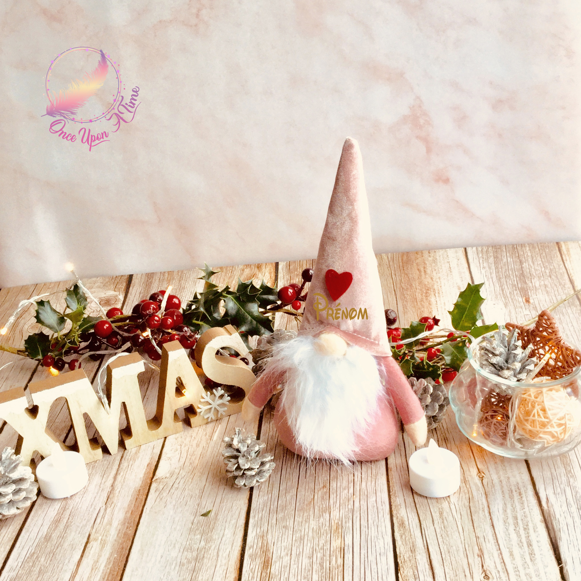 🎄🎅 Décoration gnome à poser 🤶🎄