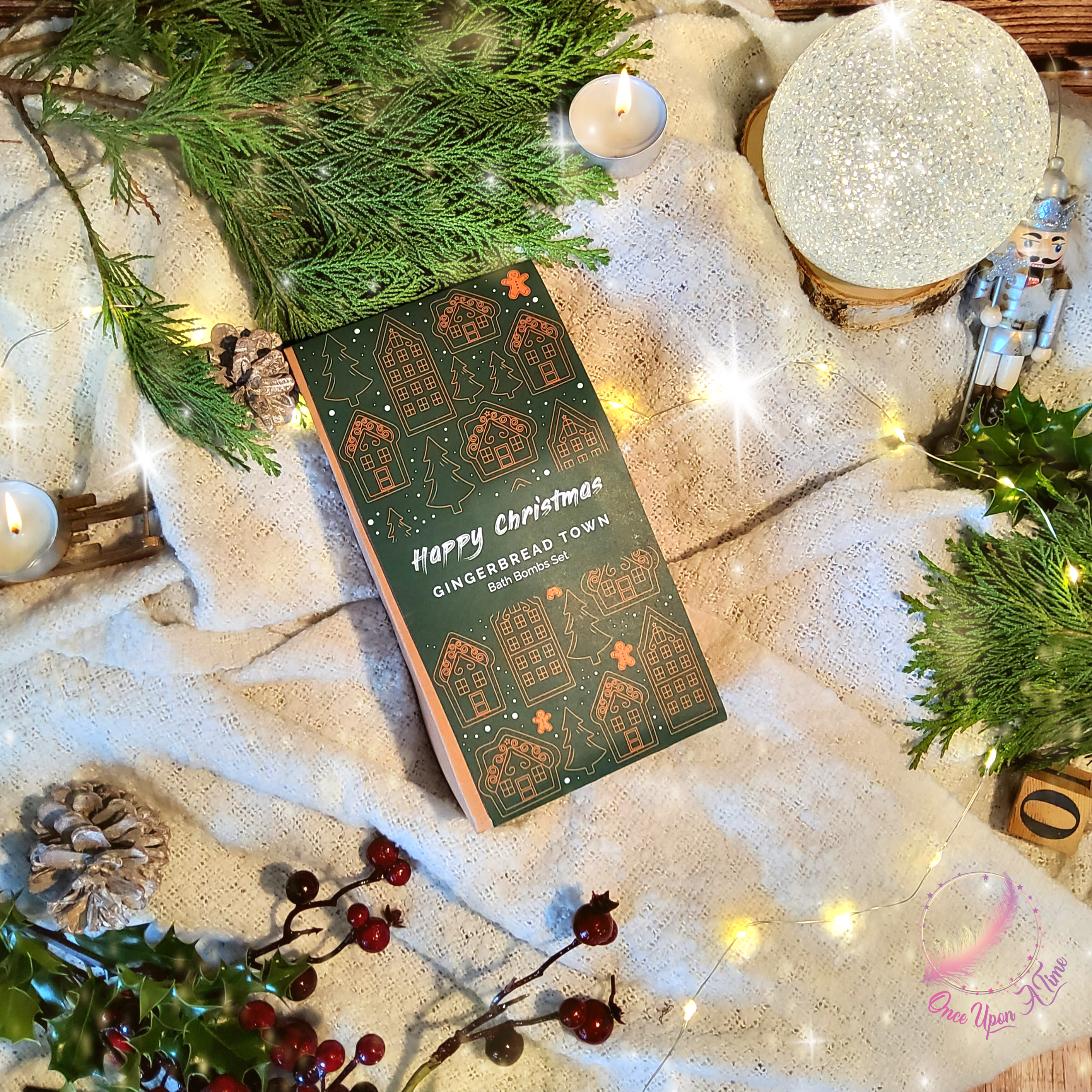 🤶🛁 Petit paquet de 4 bombes de bain de Noël - Différentes parfums 🛀🎅