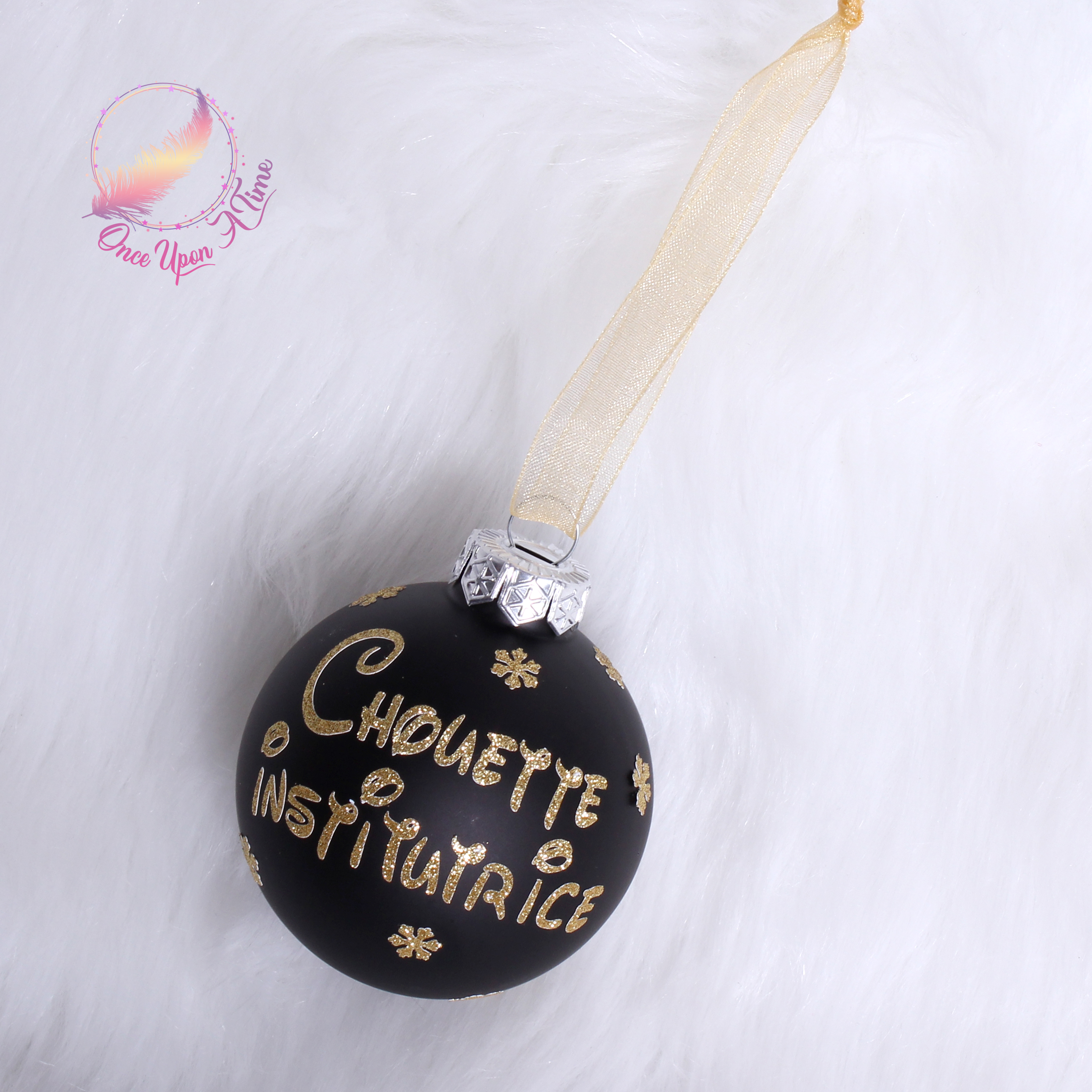 🎄🎅 Boule de Noël - Etoiles - Avec un message🤶🎄