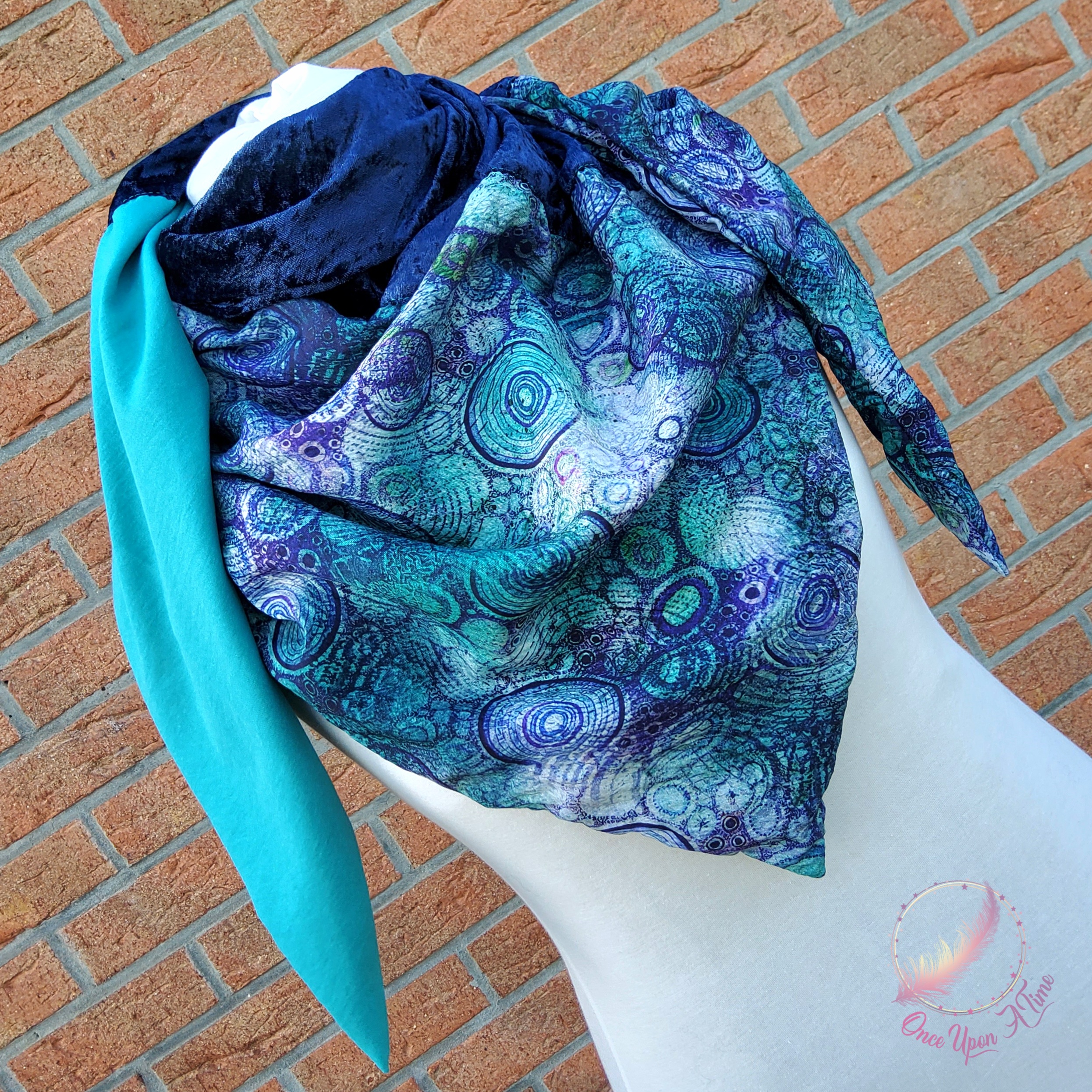 ❄️🍂 Foulard / Chèche femme et adolescent - Modèle Louise 🍂❄️
