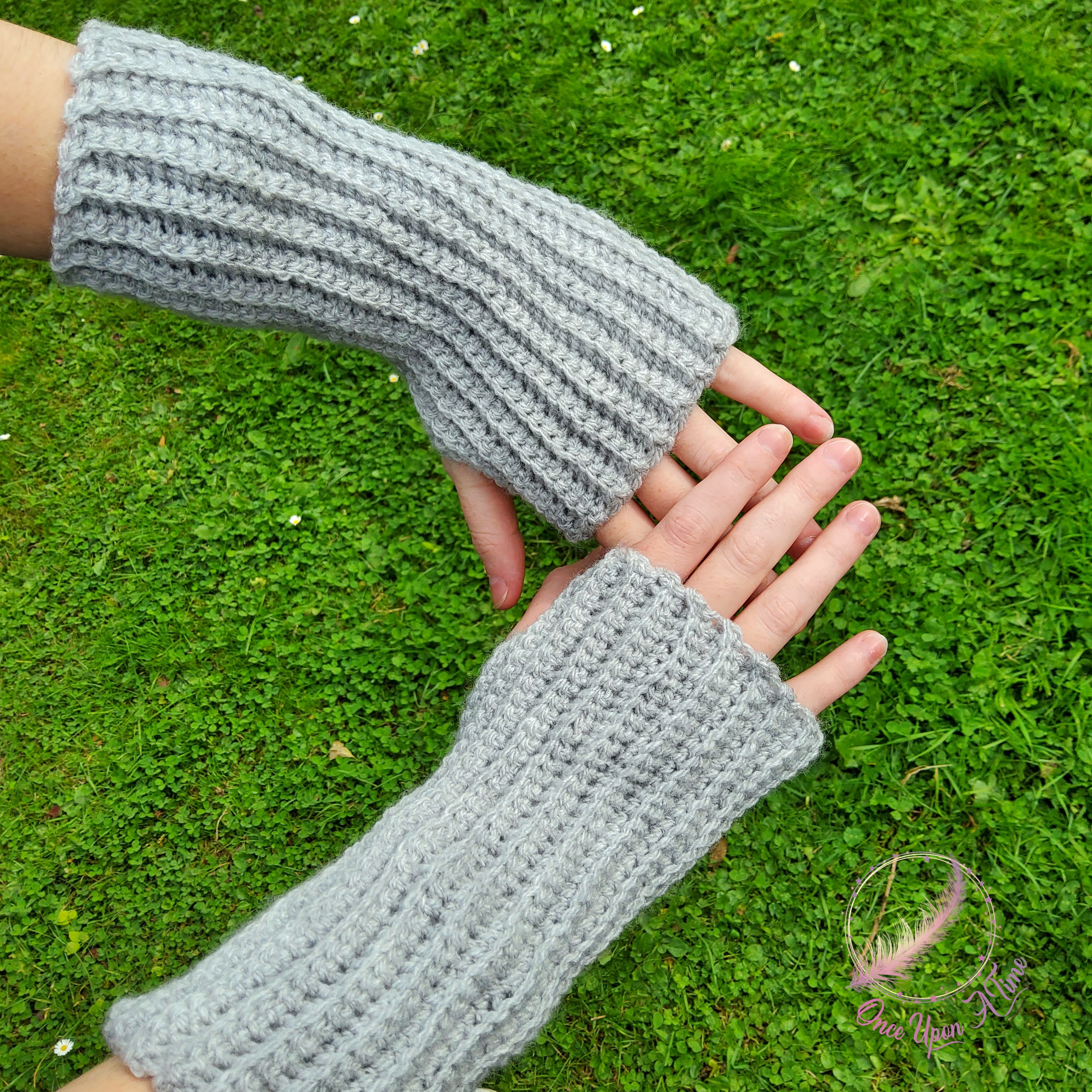 ❄️🍂 Ensemble écharpe, poncho, mitaines et bonnet femme - Gris 🍂❄️