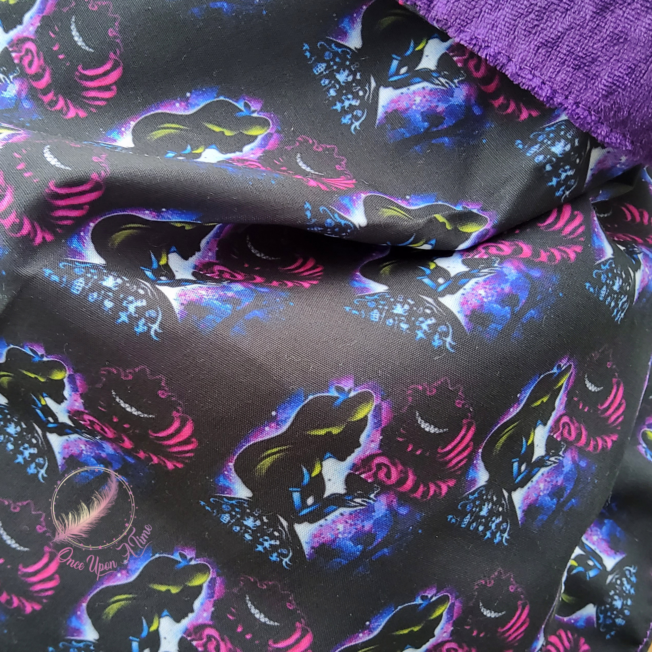 ❄️🍂 Foulard femme et adolescent - Alice au Pays des Merveilles et Chat de Cheshire 🍂❄️