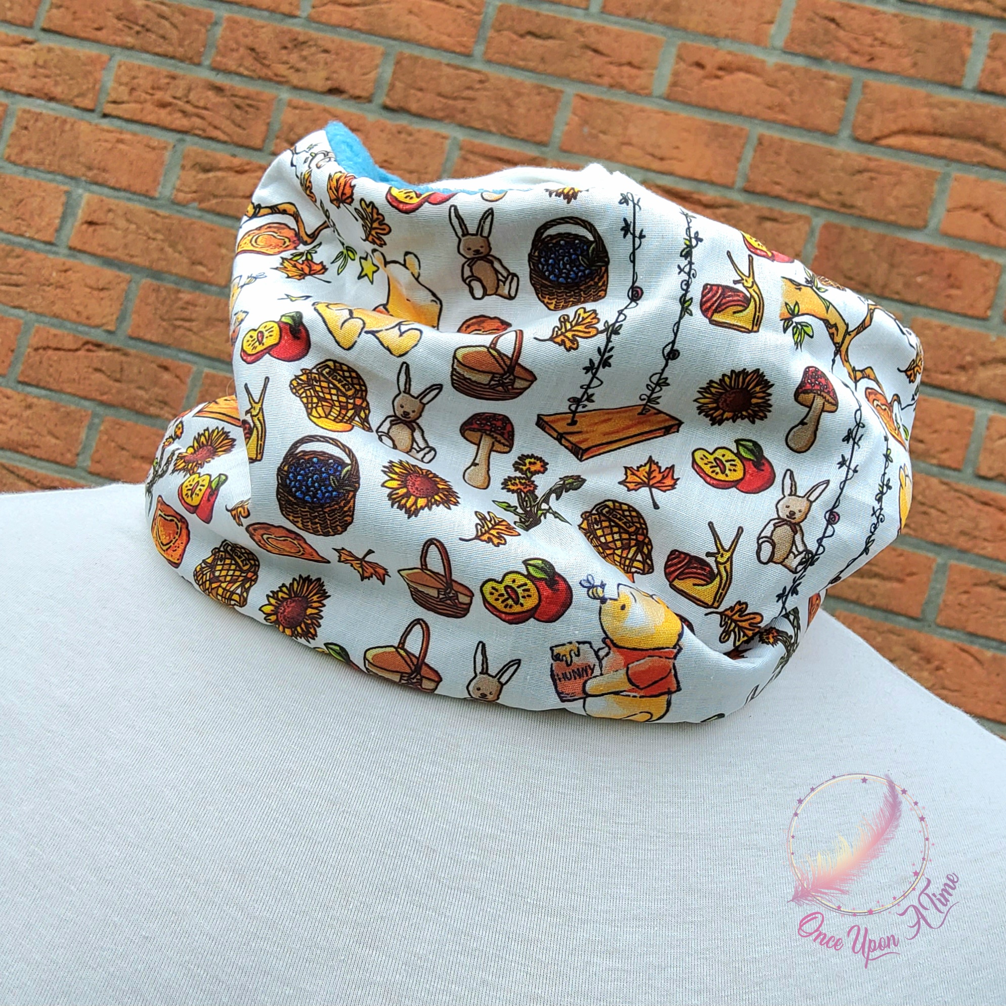 ❄️🍂 Tour de cou / Snood pour enfant ou adultes - Winnie l'ourson 🍂❄️