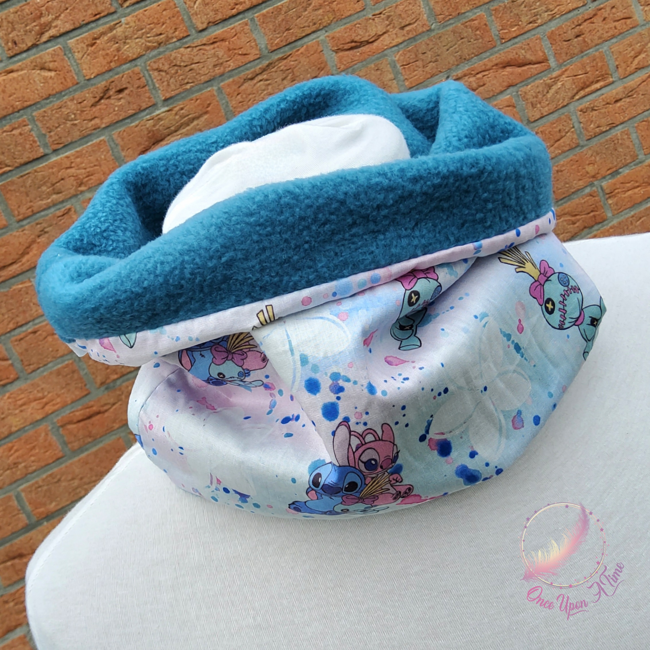 ❄️🍂 Tour de cou / Snood pour enfant ou adultes - Stitch et Angel 🍂❄️