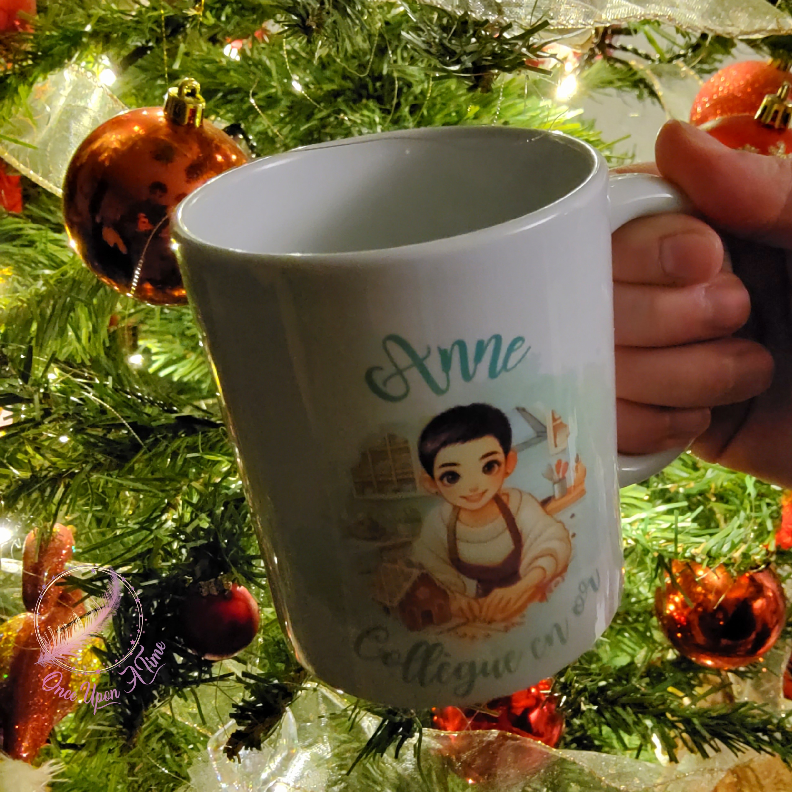 🎄Tasse / mug personnalisé(e) - Collègue en or - Pour les pâtissières🎄