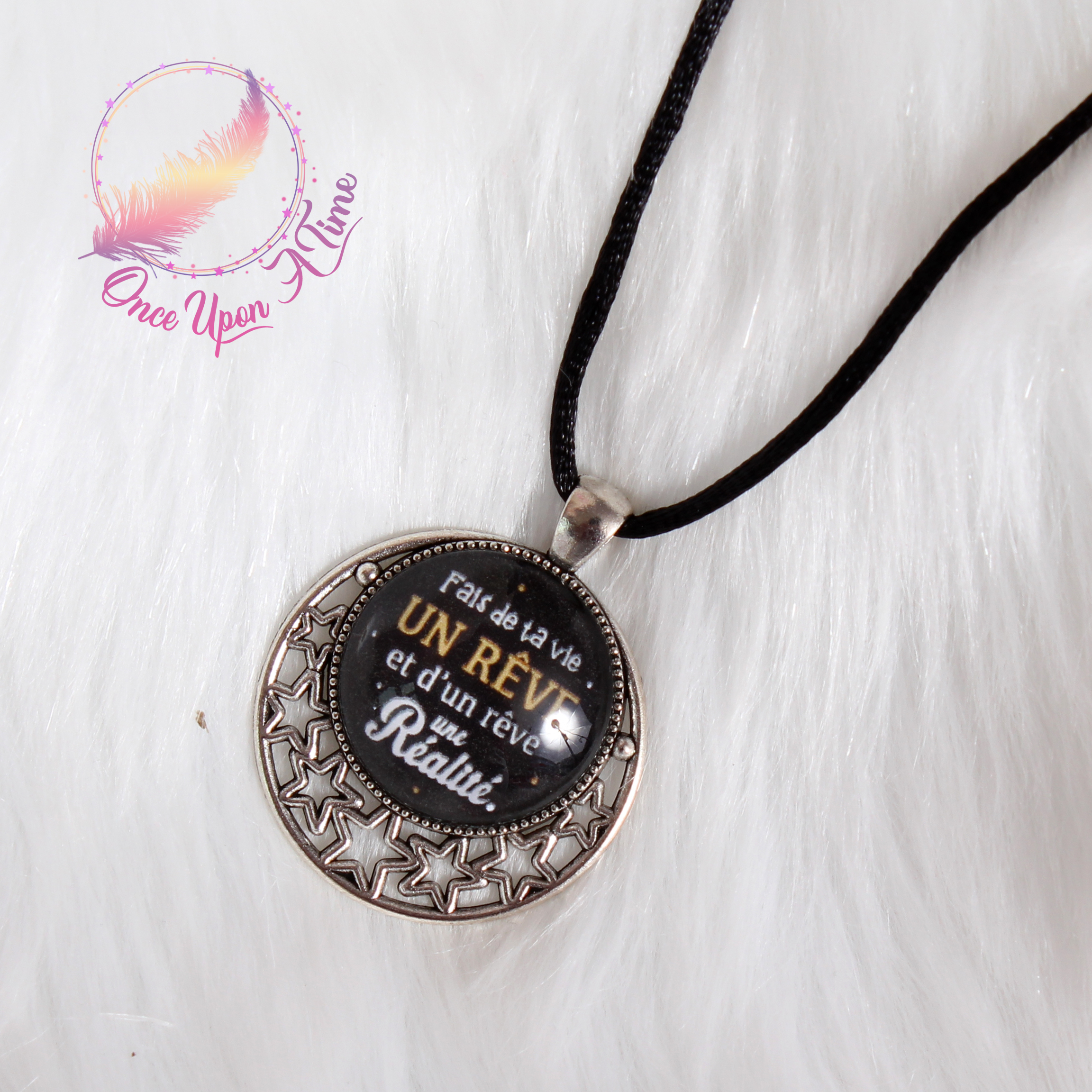 ✨ Collier fantaisie - Thème "rêver" - Plusieurs modèles ✨