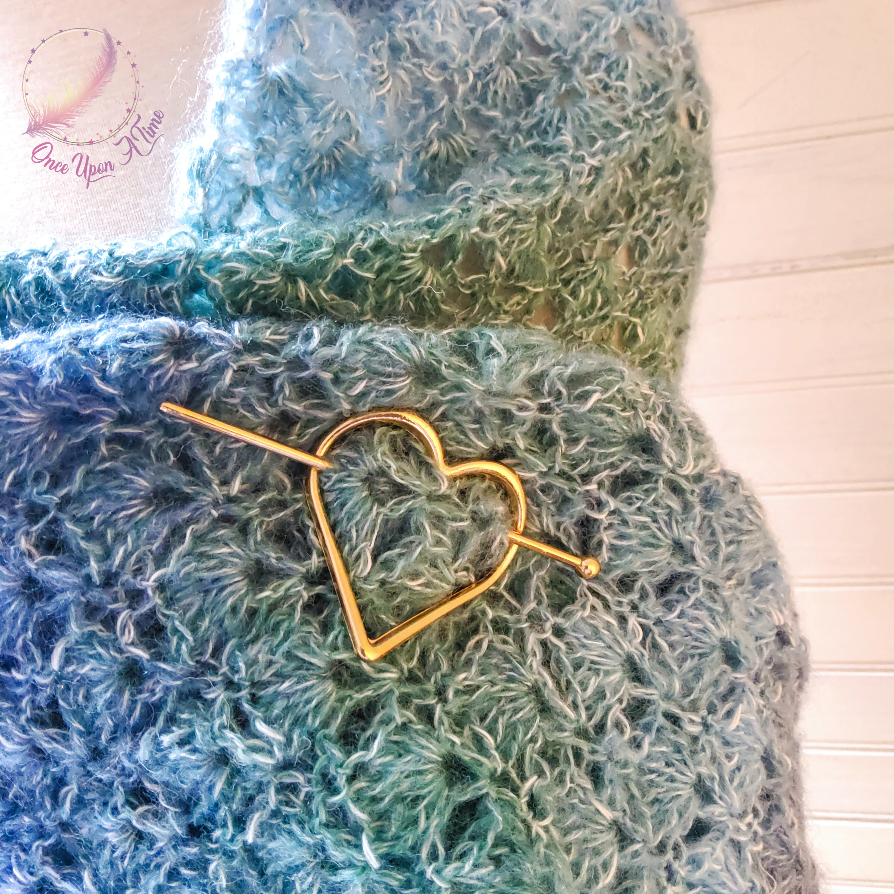 Étole au crochet