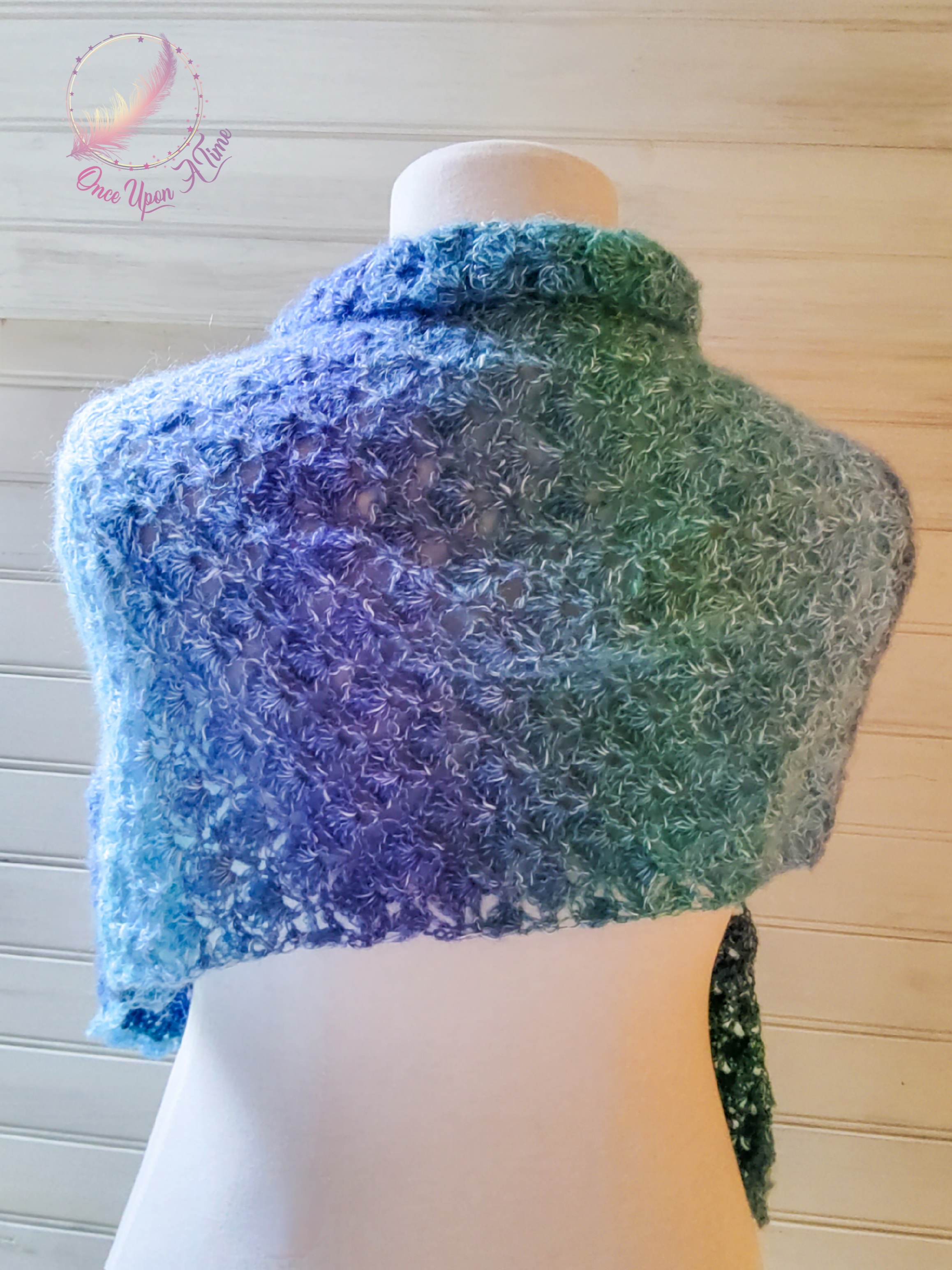 Étole au crochet