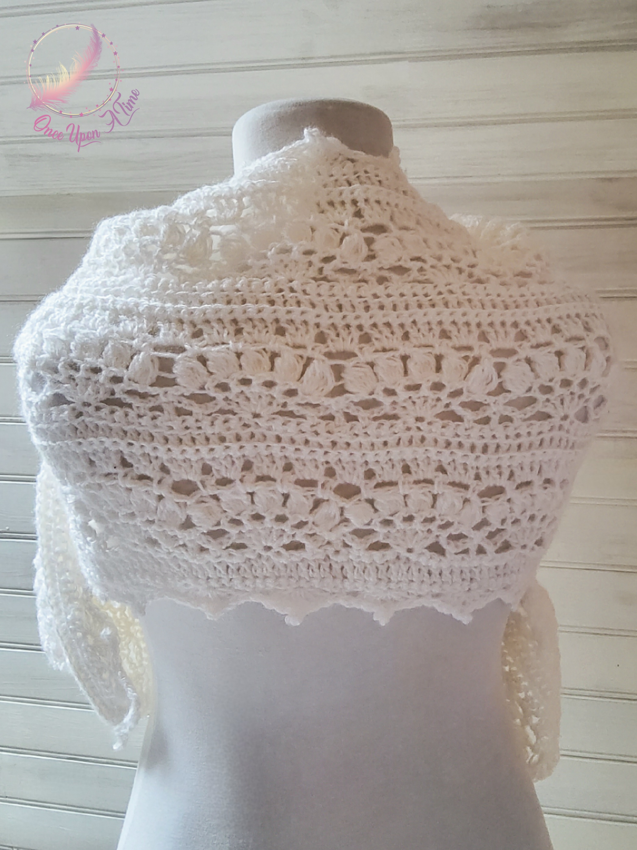 Étole au crochet