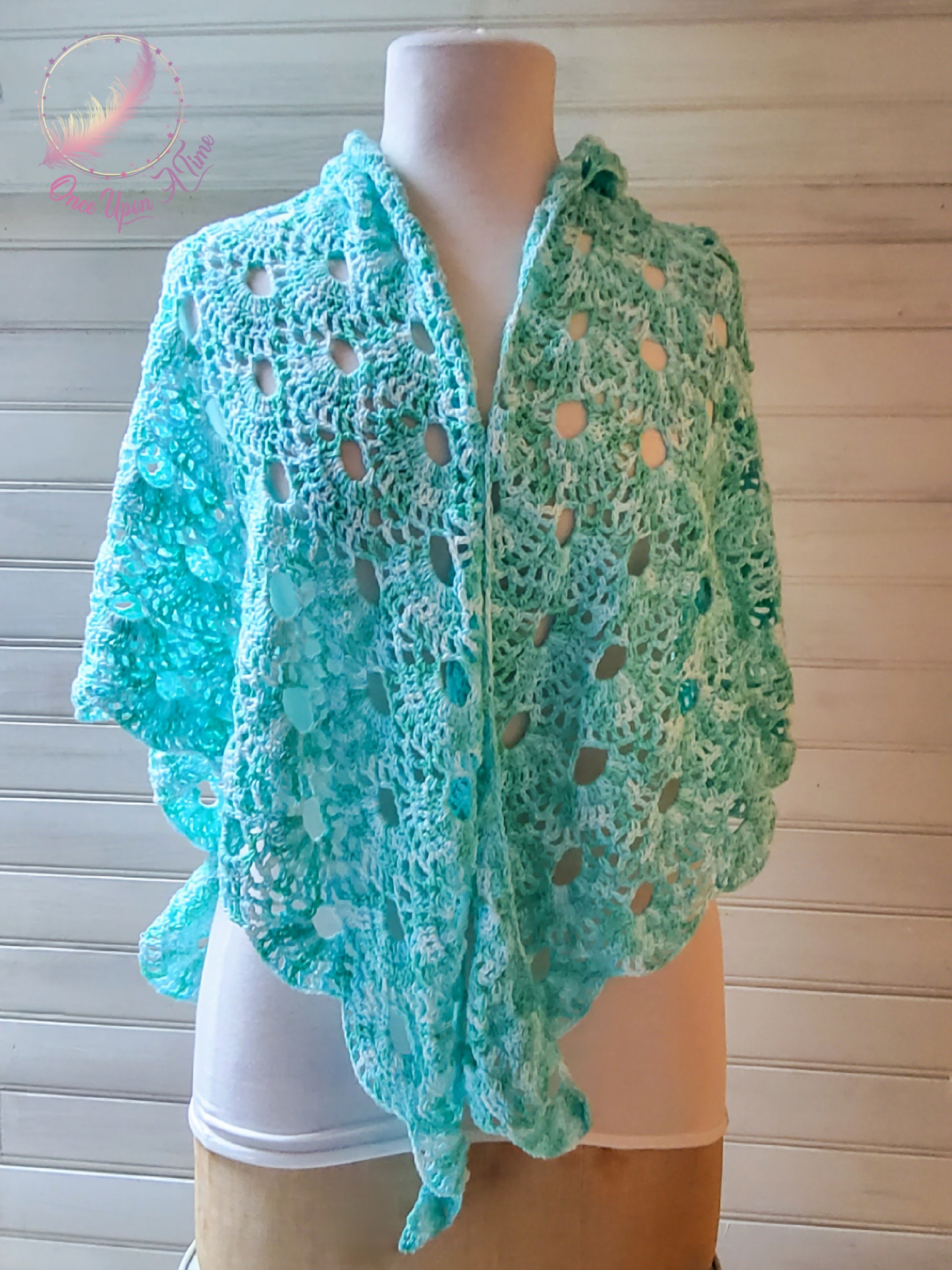 ☀️🌷 Foulard/chèche ou châle au crochet - Femme ou adolescente 🌷☀️