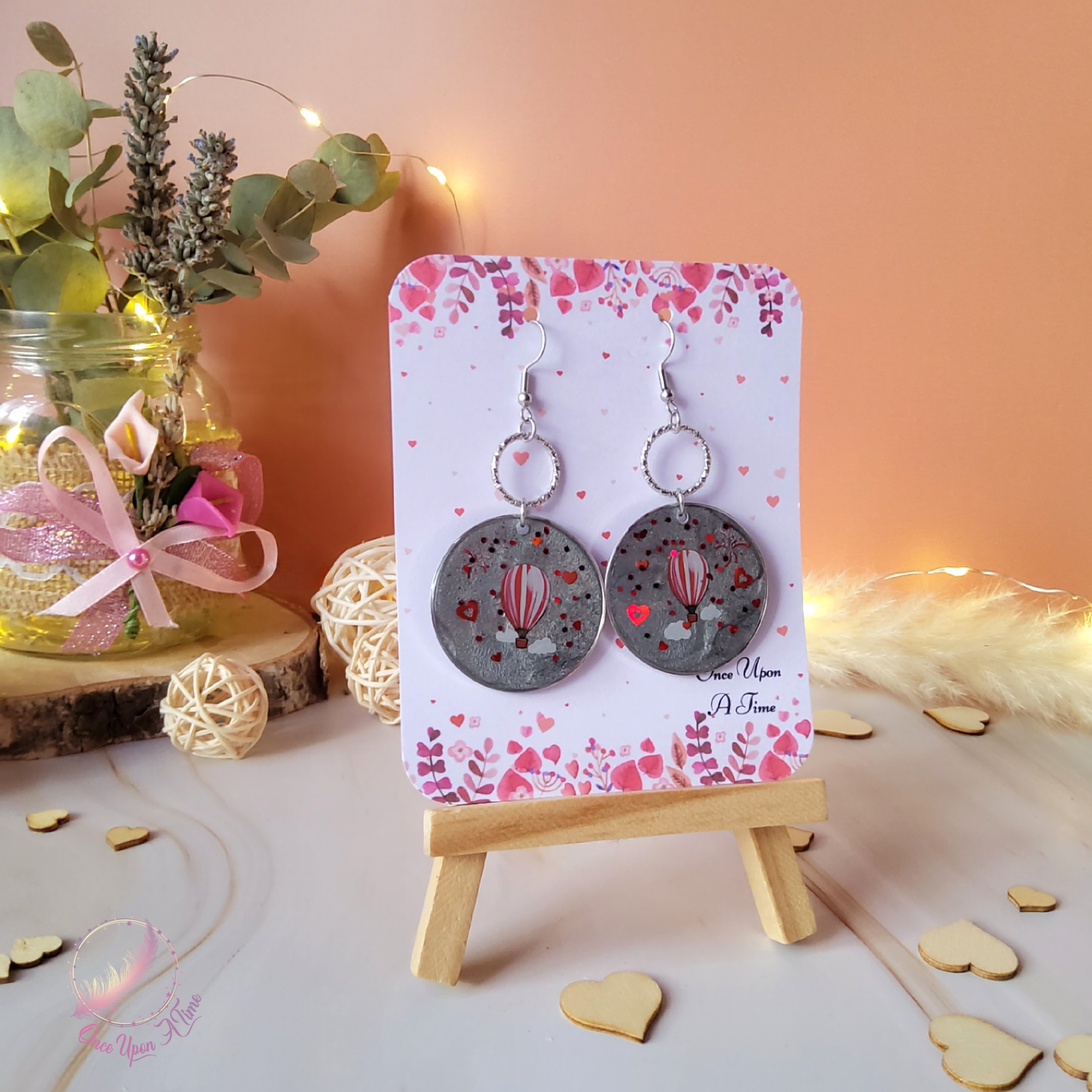 💖 Boucles d'oreilles - Éclats de passion 💖