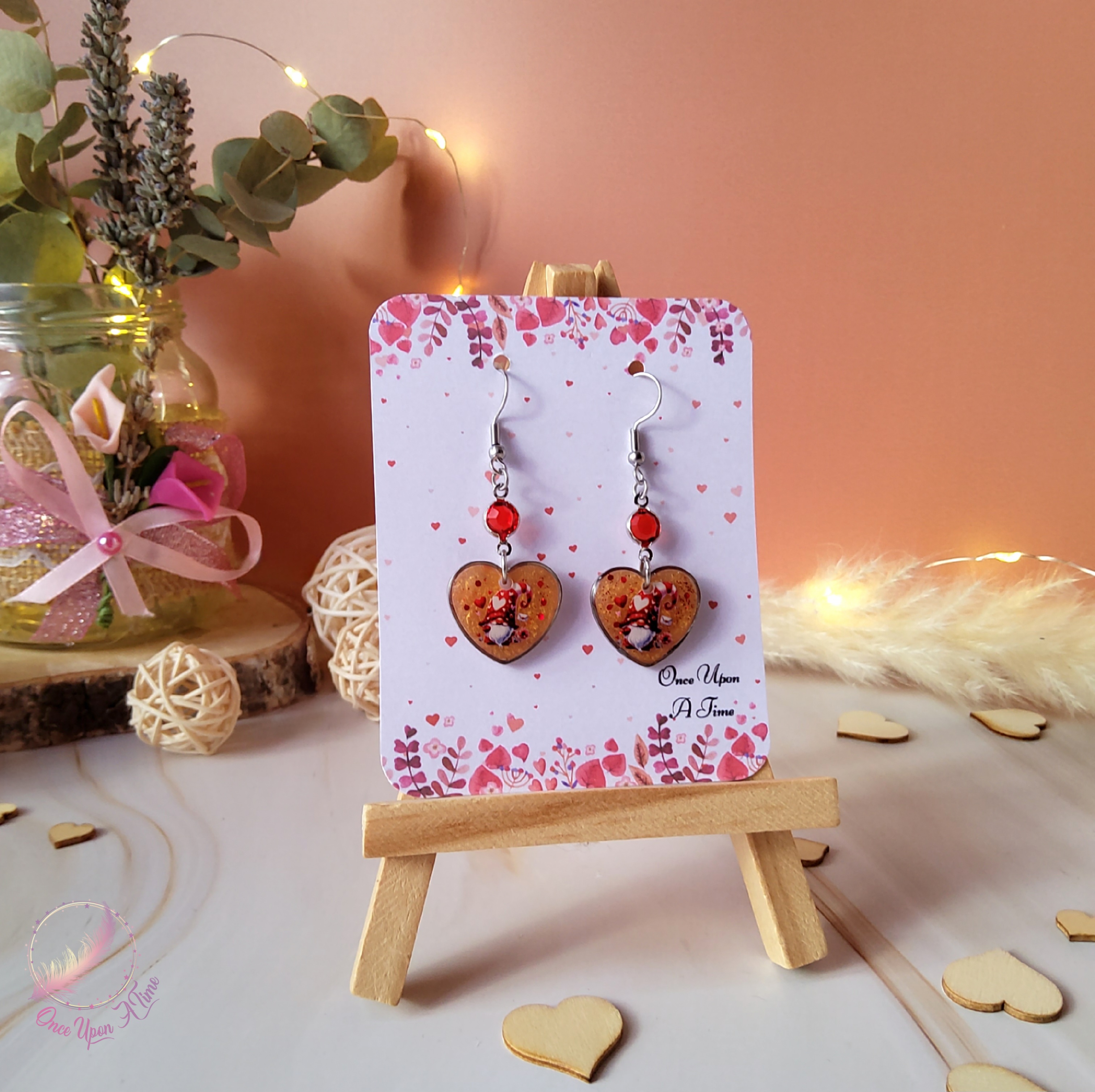 💖 Boucles d'oreilles - Éclats de passion 💖