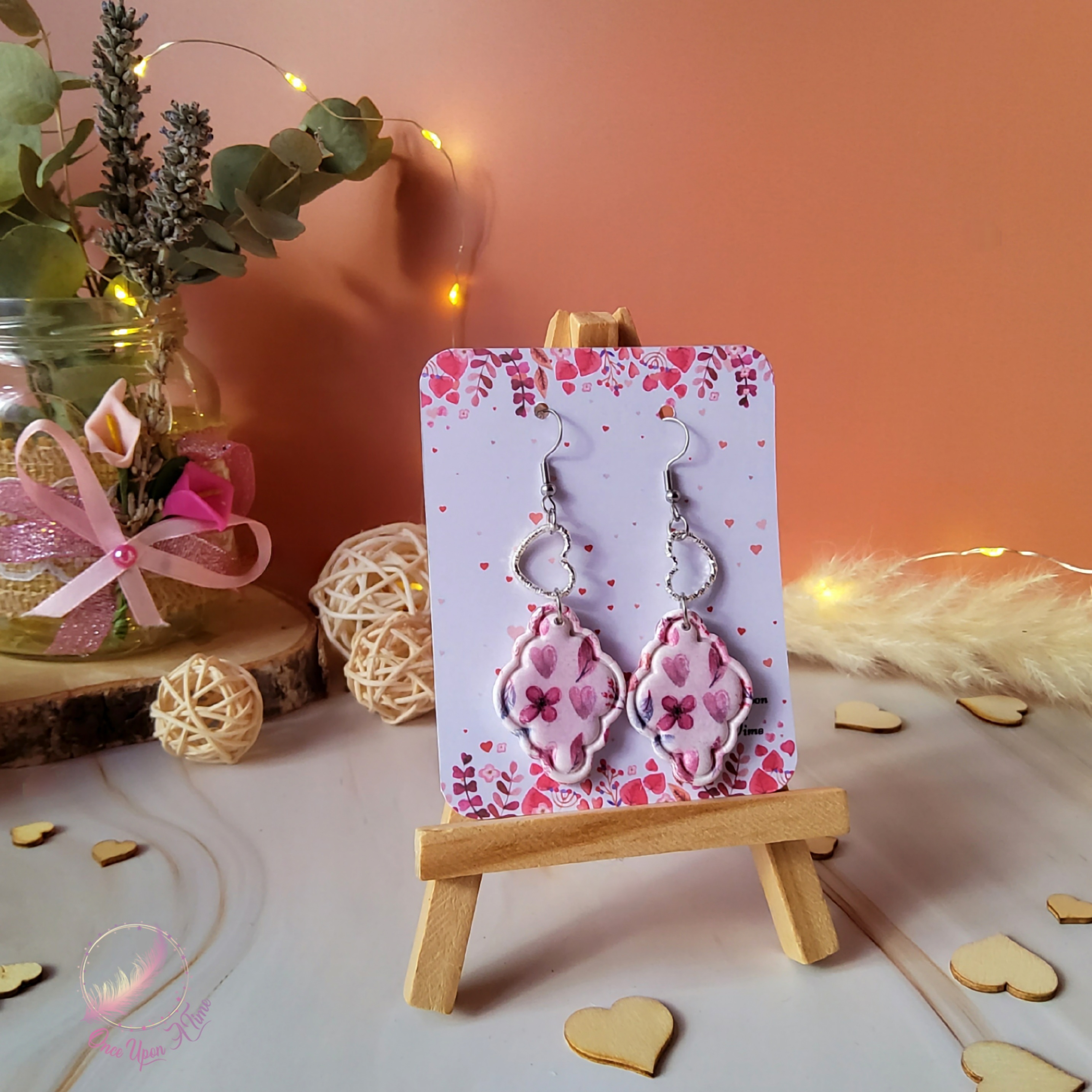 💖 Boucles d'oreilles - Éclats de passion 💖