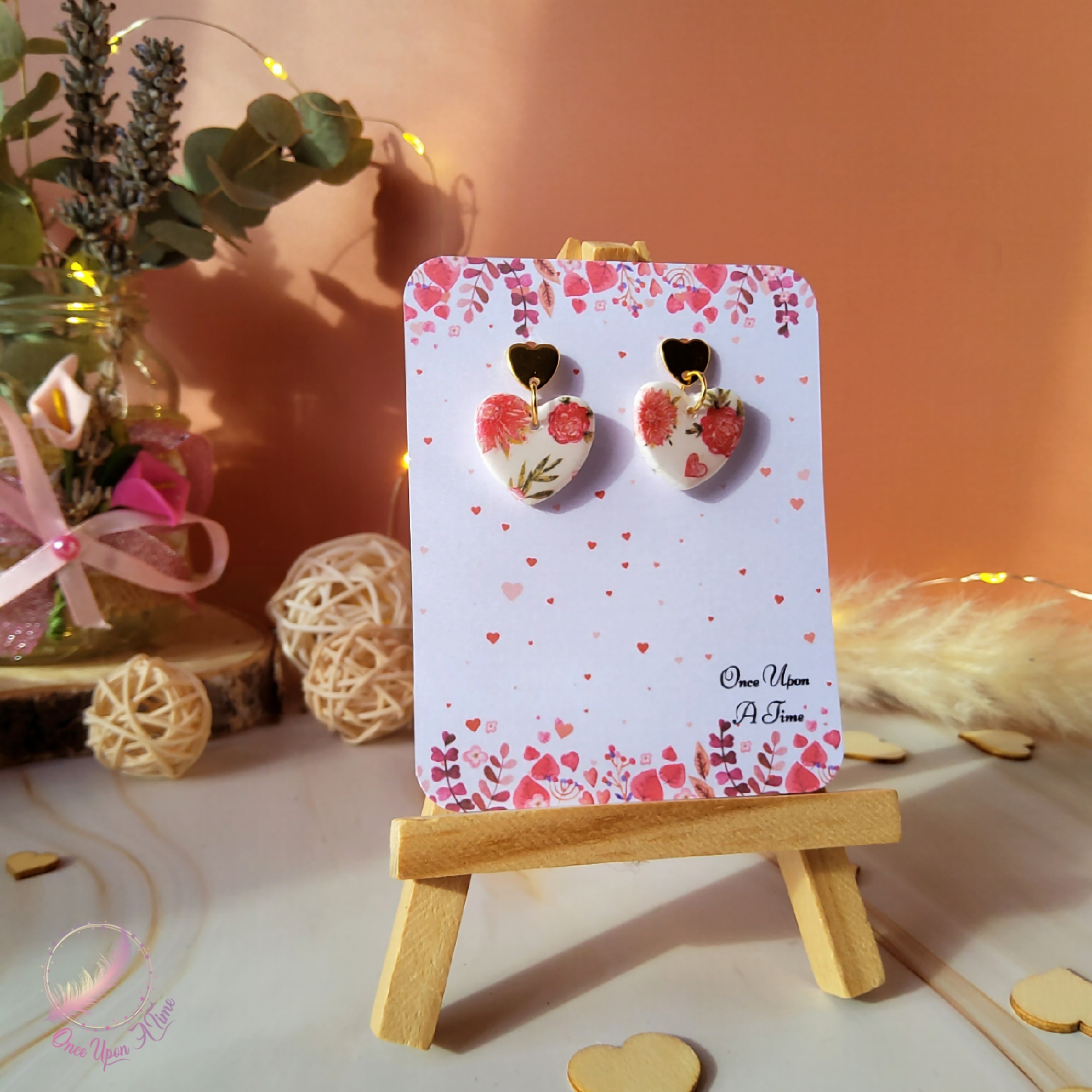 💖 Boucles d'oreilles - Éclats de passion 💖