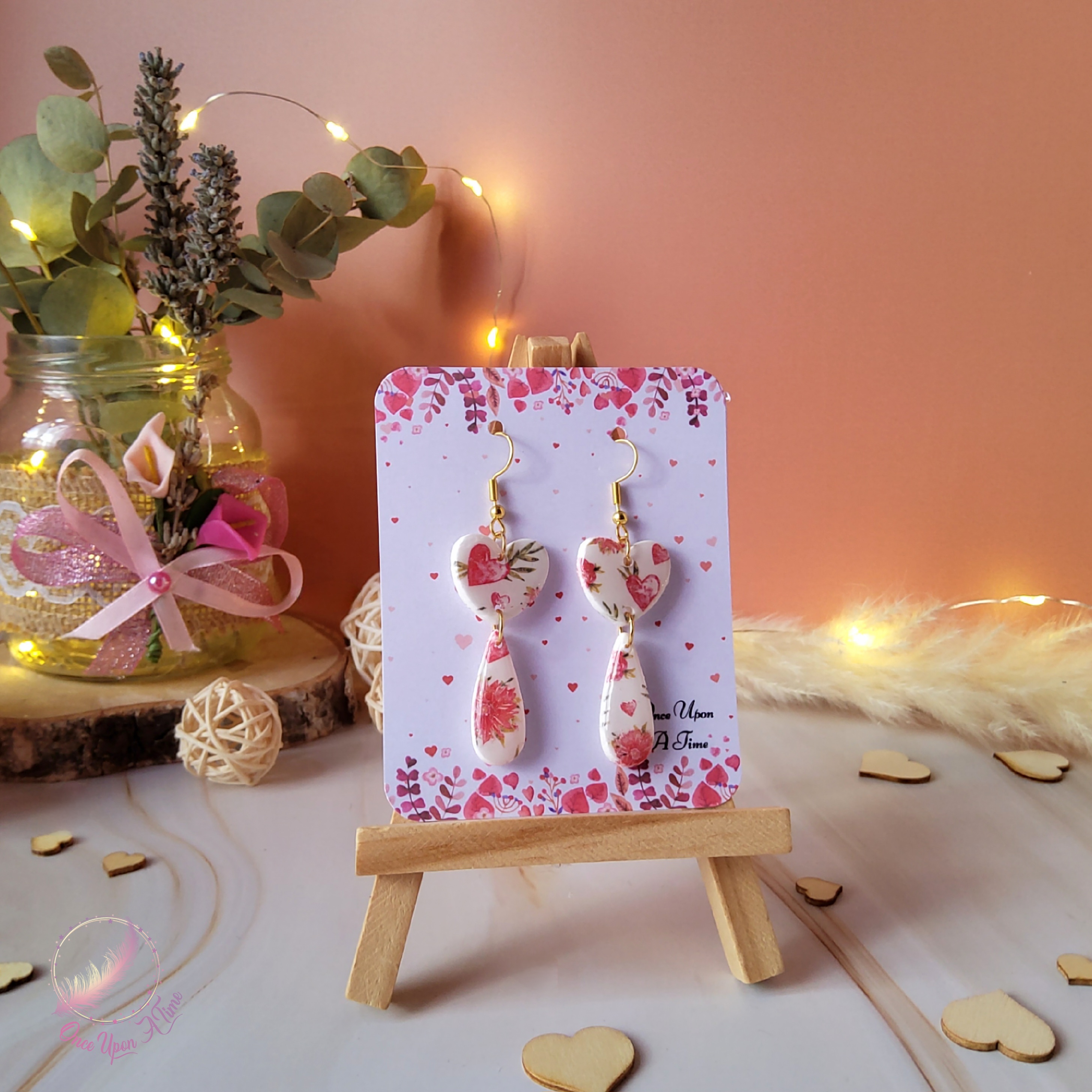 💖 Boucles d'oreilles - Éclats de passion 💖