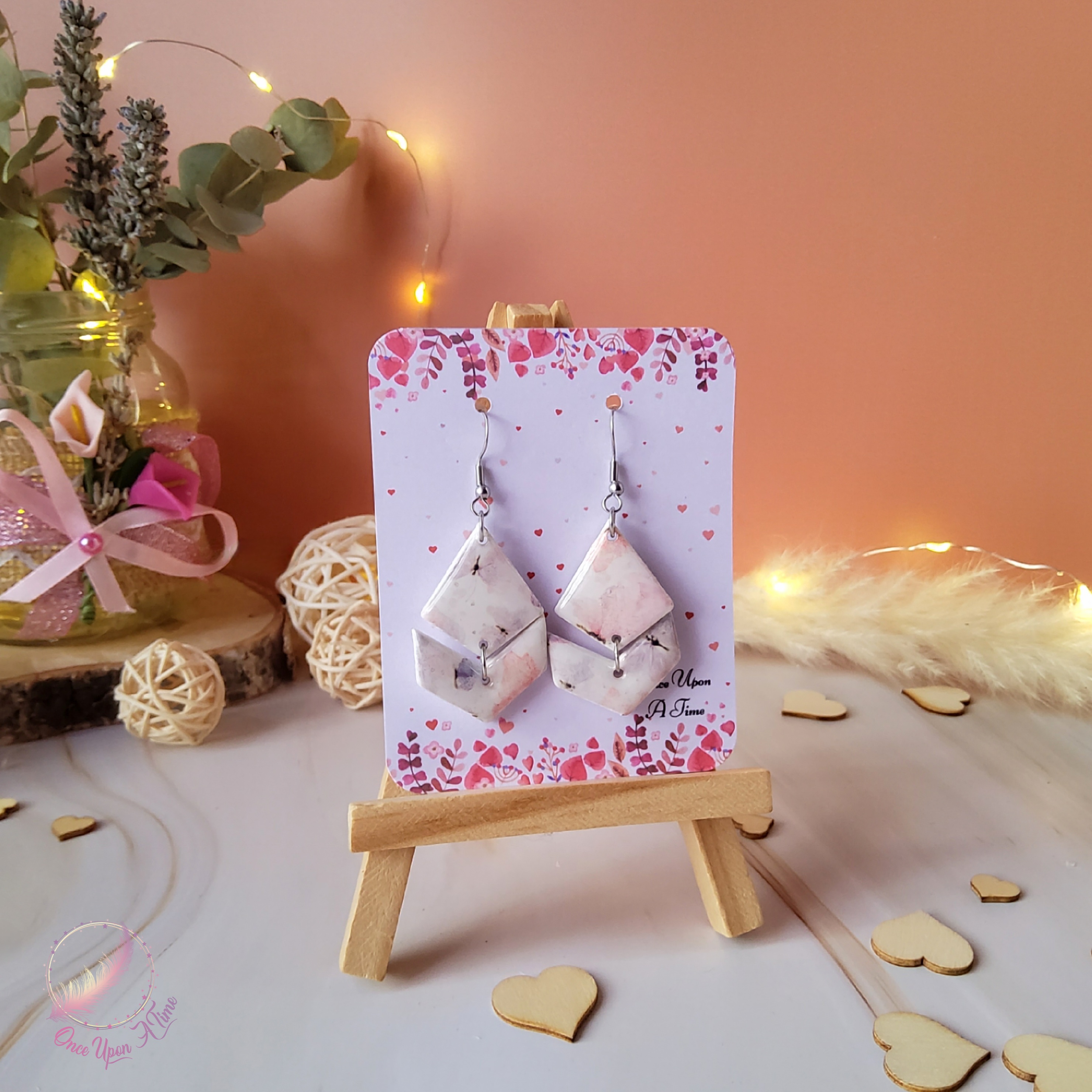 💖 Boucles d'oreilles - Éclats de passion 💖