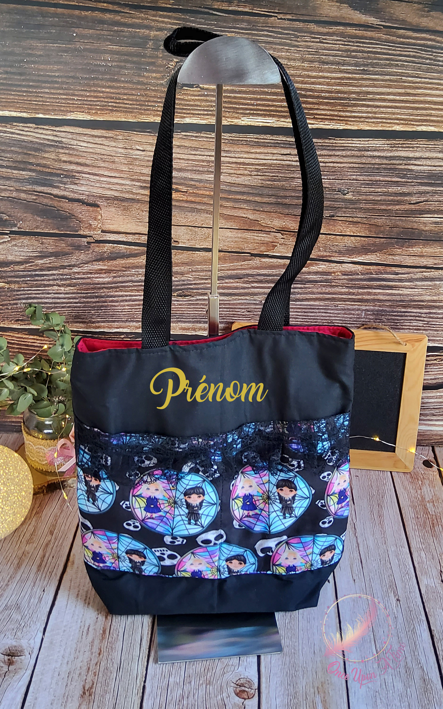 🧵🪡 Petit tote bag - Disney, Mercredi Addams ou Harry Potter 🪡🧵