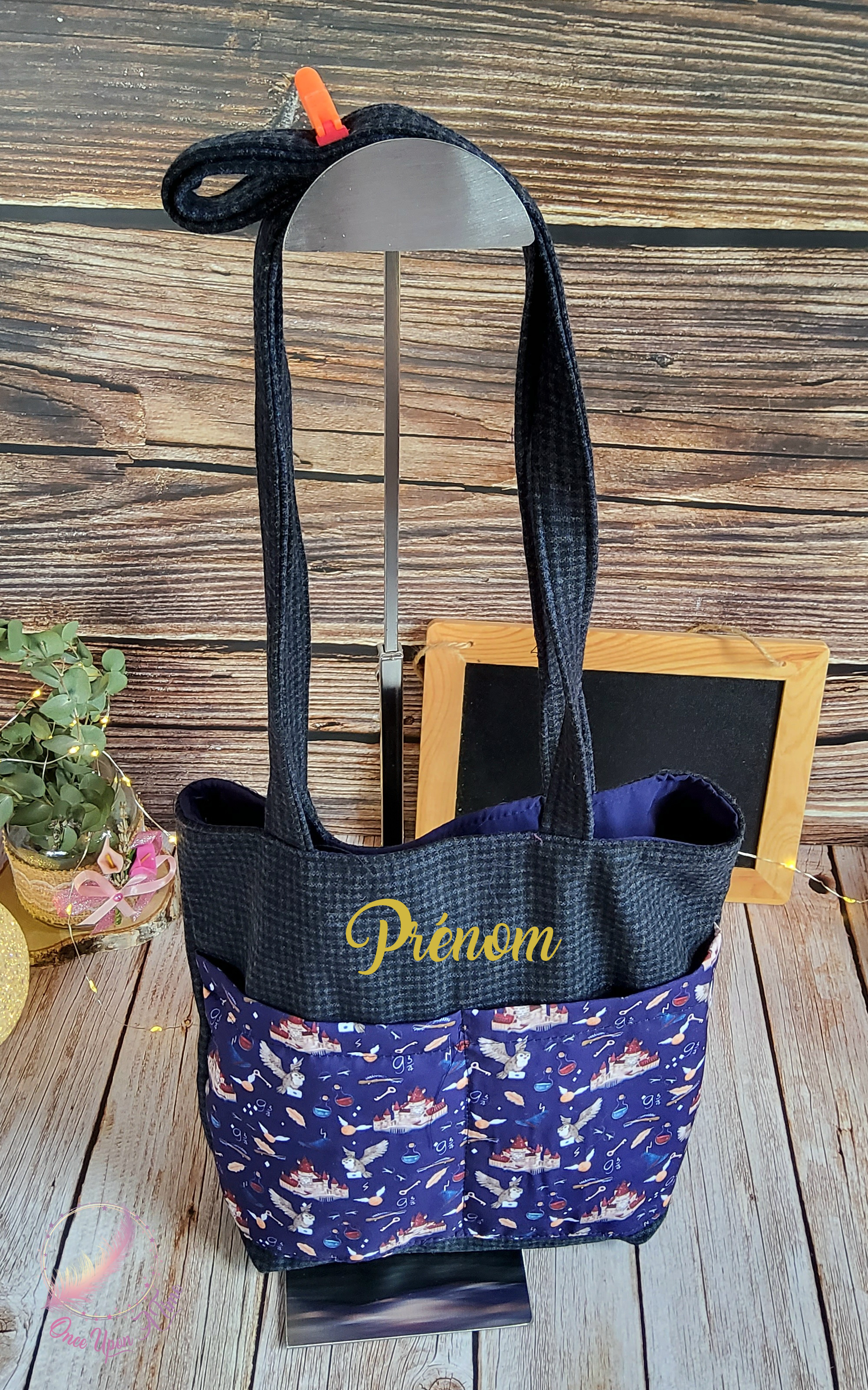 🧵🪡 Petit tote bag - Disney, Mercredi Addams ou Harry Potter 🪡🧵