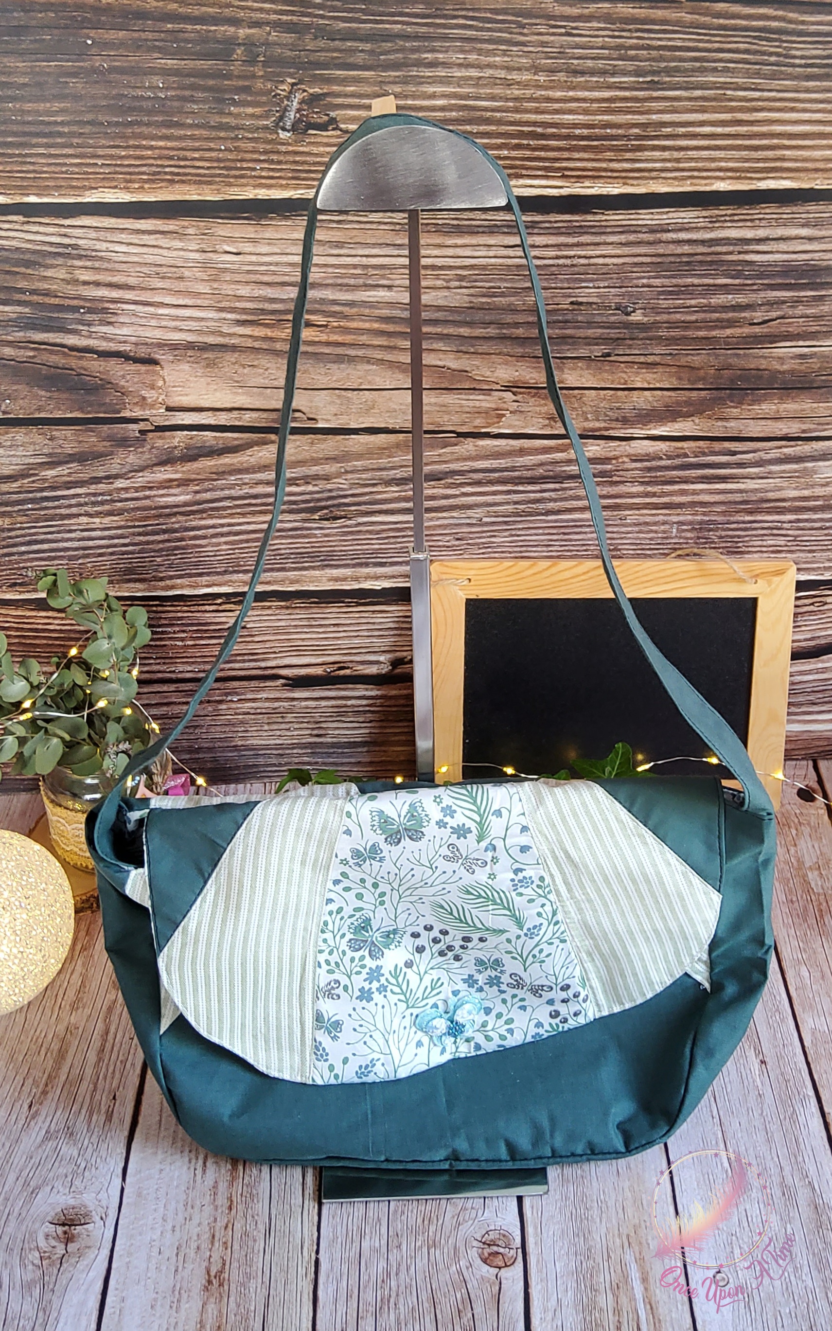 🎁🎀 Ensemble cadeau - sac et tablier de l'institutrice 🎀🎁