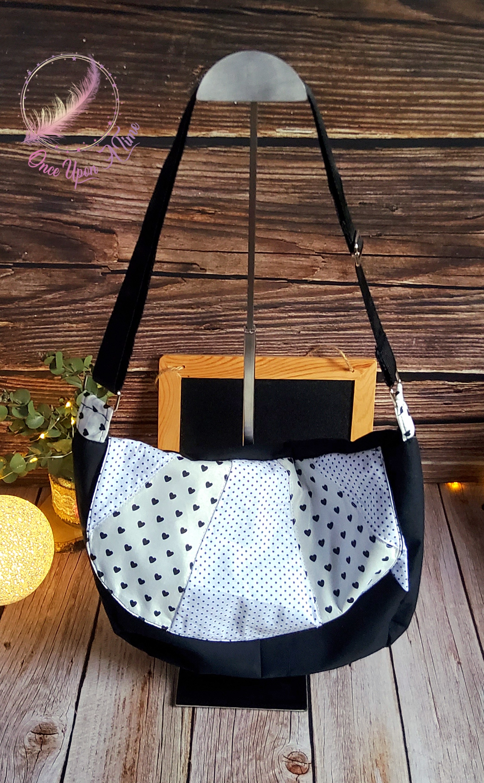 🧵🪡 Sac - Vert / noir et bleu-gris / lilas / noir et blanc 🪡🧵