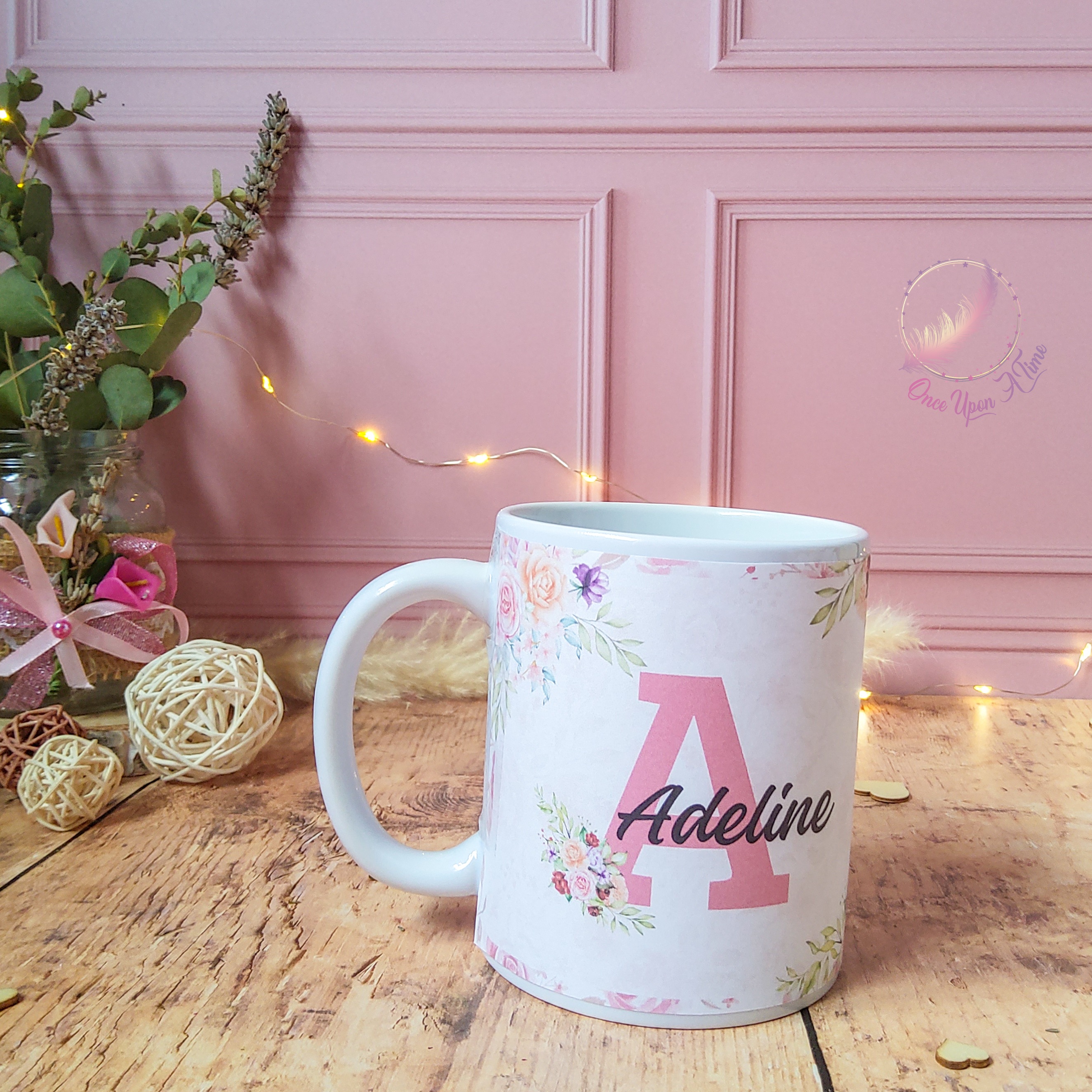 🍵 Tasse / mug personnalisé(e) - Minnie - Adorable instit / maîtresse / puéricultrice - Personnalisée avec le prénom 🍵