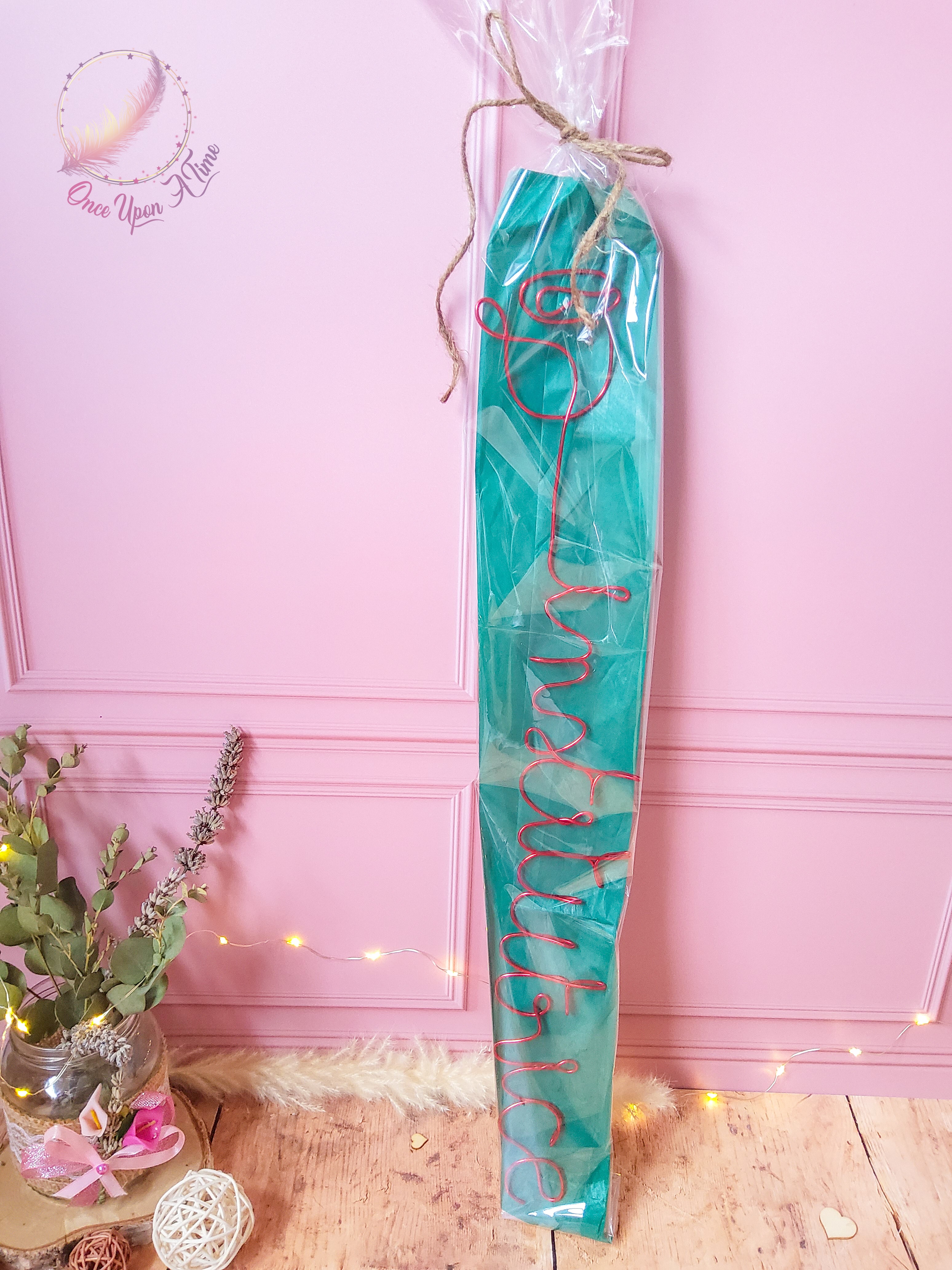 🌹❤️ Rose en fil - Institutrice ❤️🌹