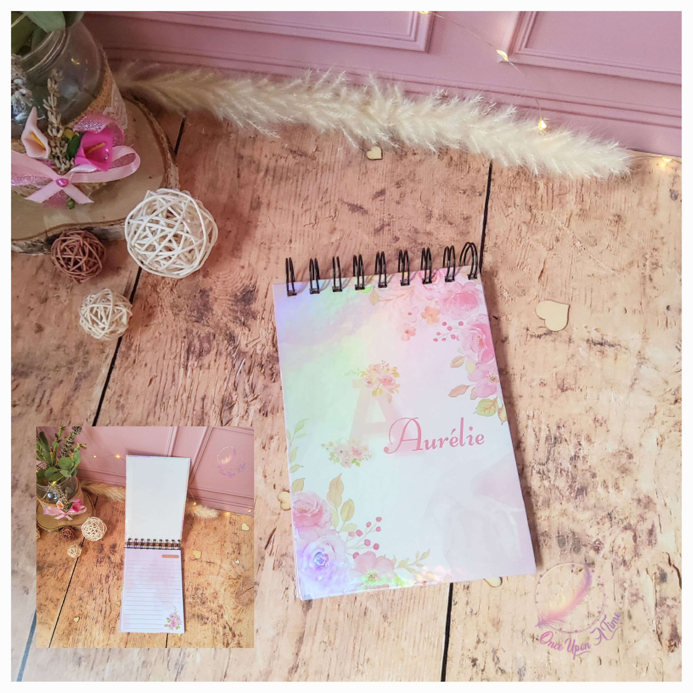 ❤️ Petit carnet - Institutrice, maîtresse, élève... - Personnalisé ❤️