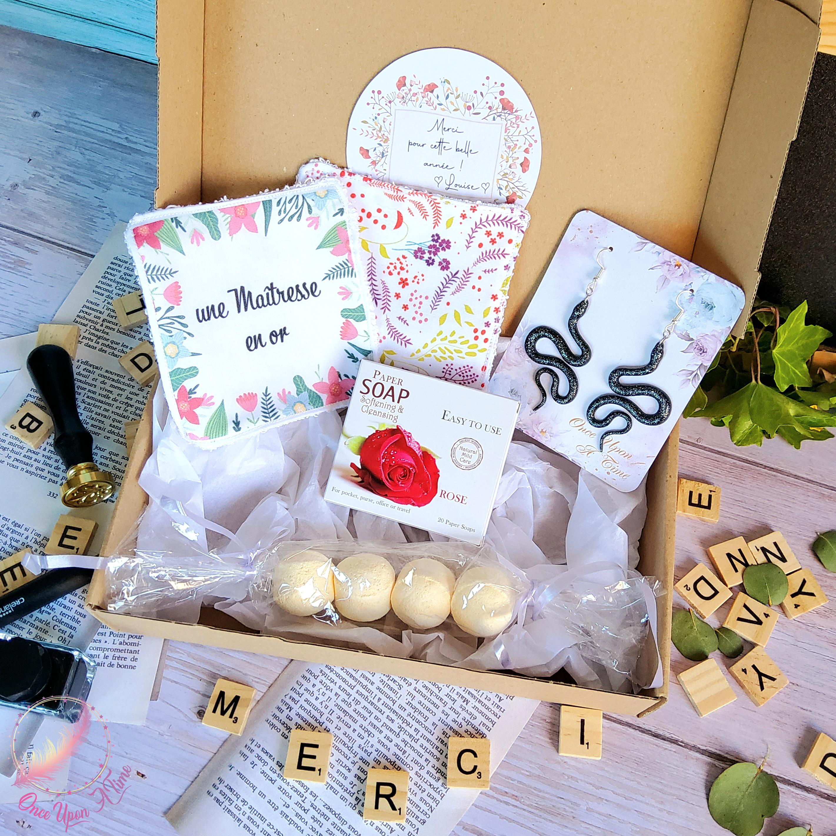 🛁🧼 Ensemble bien-être - Institutrice / Maîtresse 🧼🛁