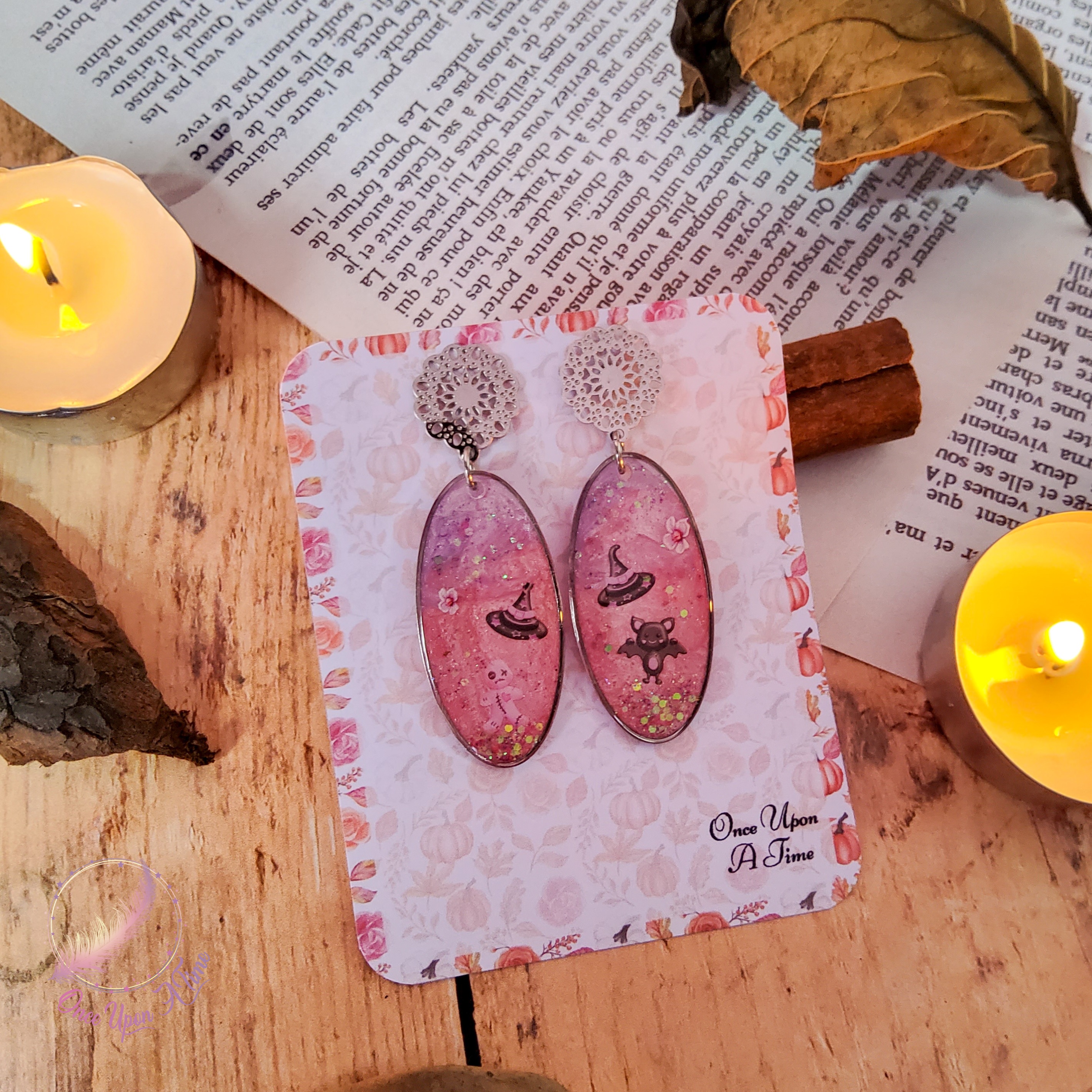 đđ Boucles d'oreilles - Collection "Souffle d'automne" đđ