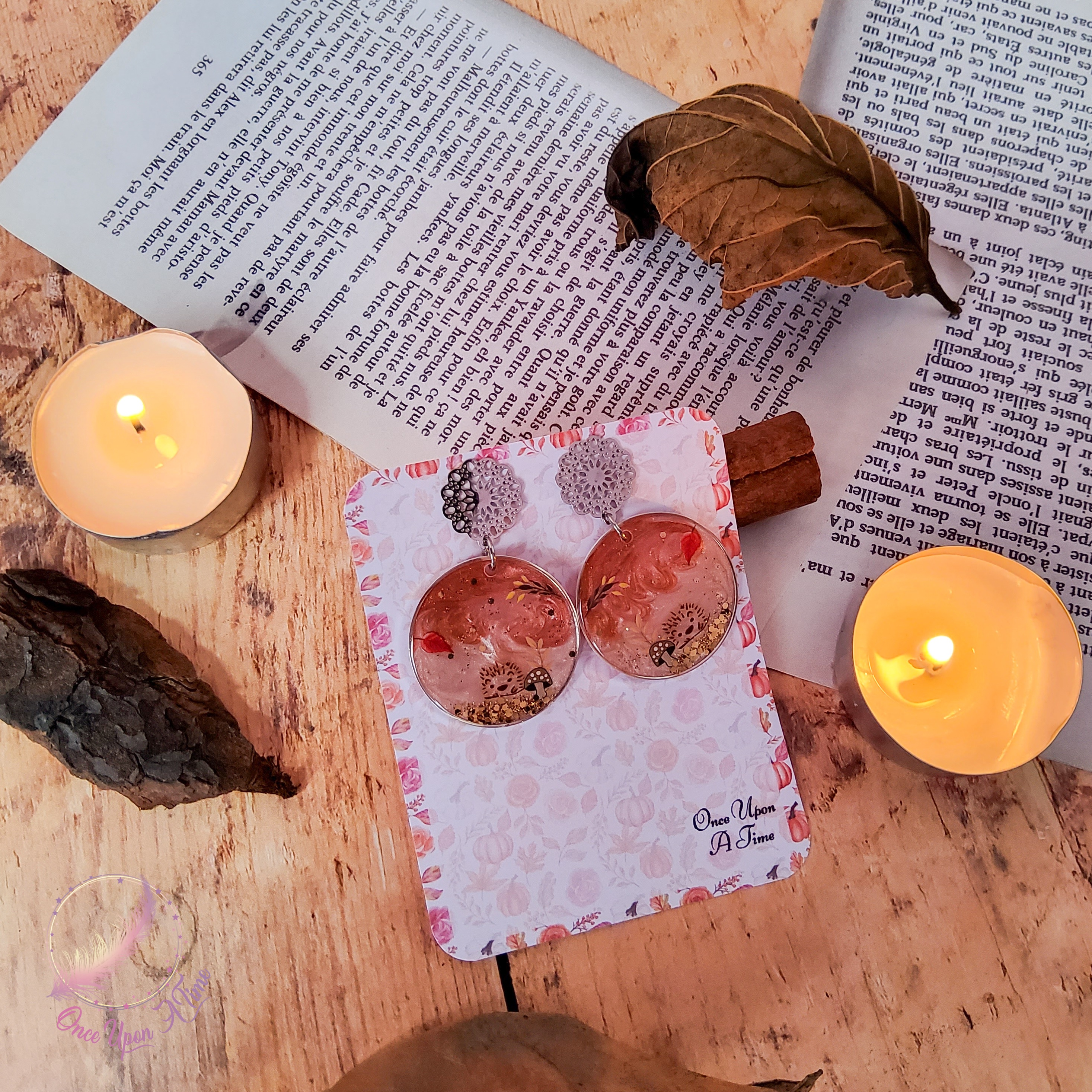 🍂🍁 Boucles d'oreilles - Collection "Souffle d'automne" 🍁🍂