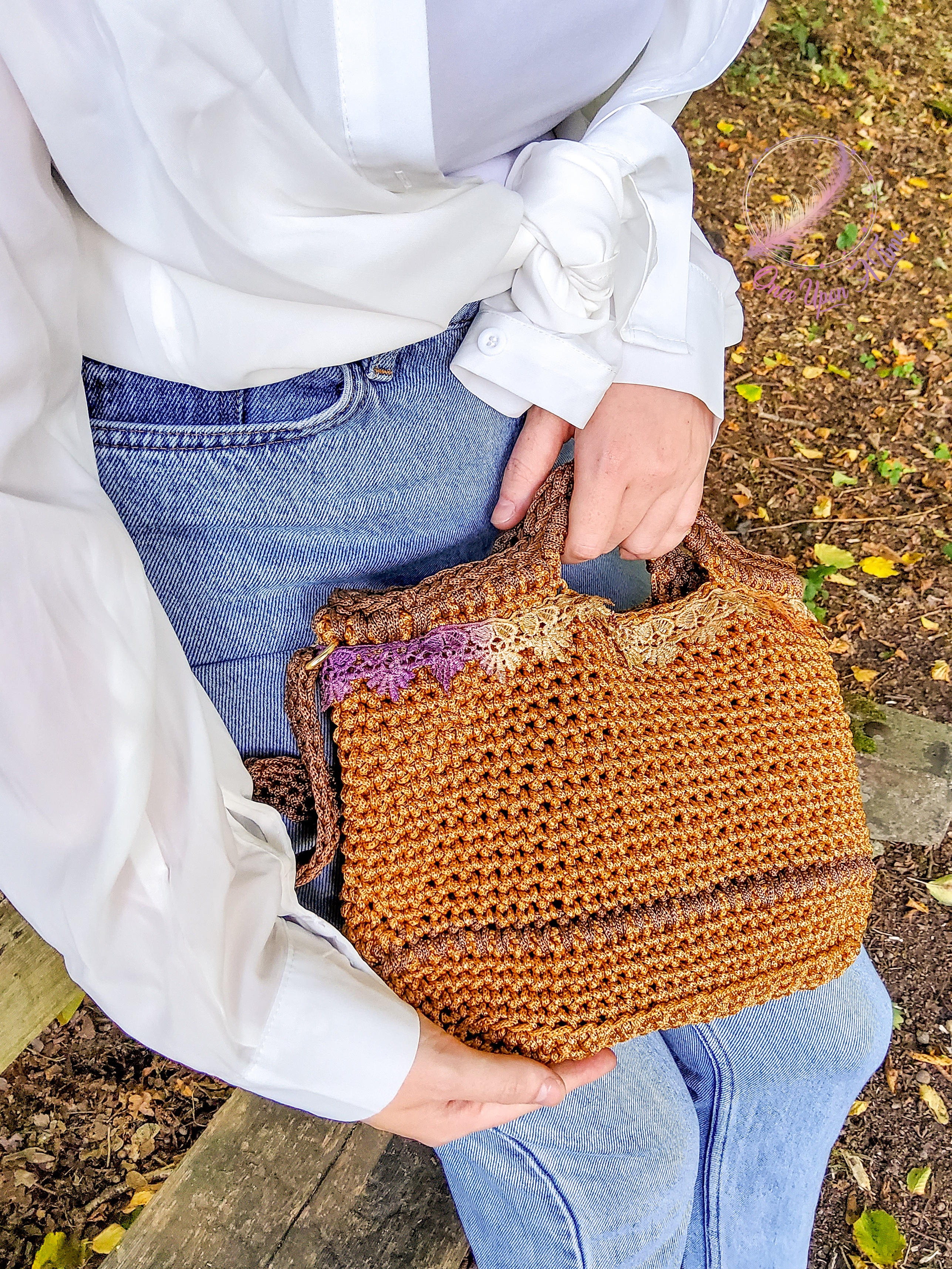 ♥️👜 Sac à main - Collection "Les murmures du fil"" 👜♥️