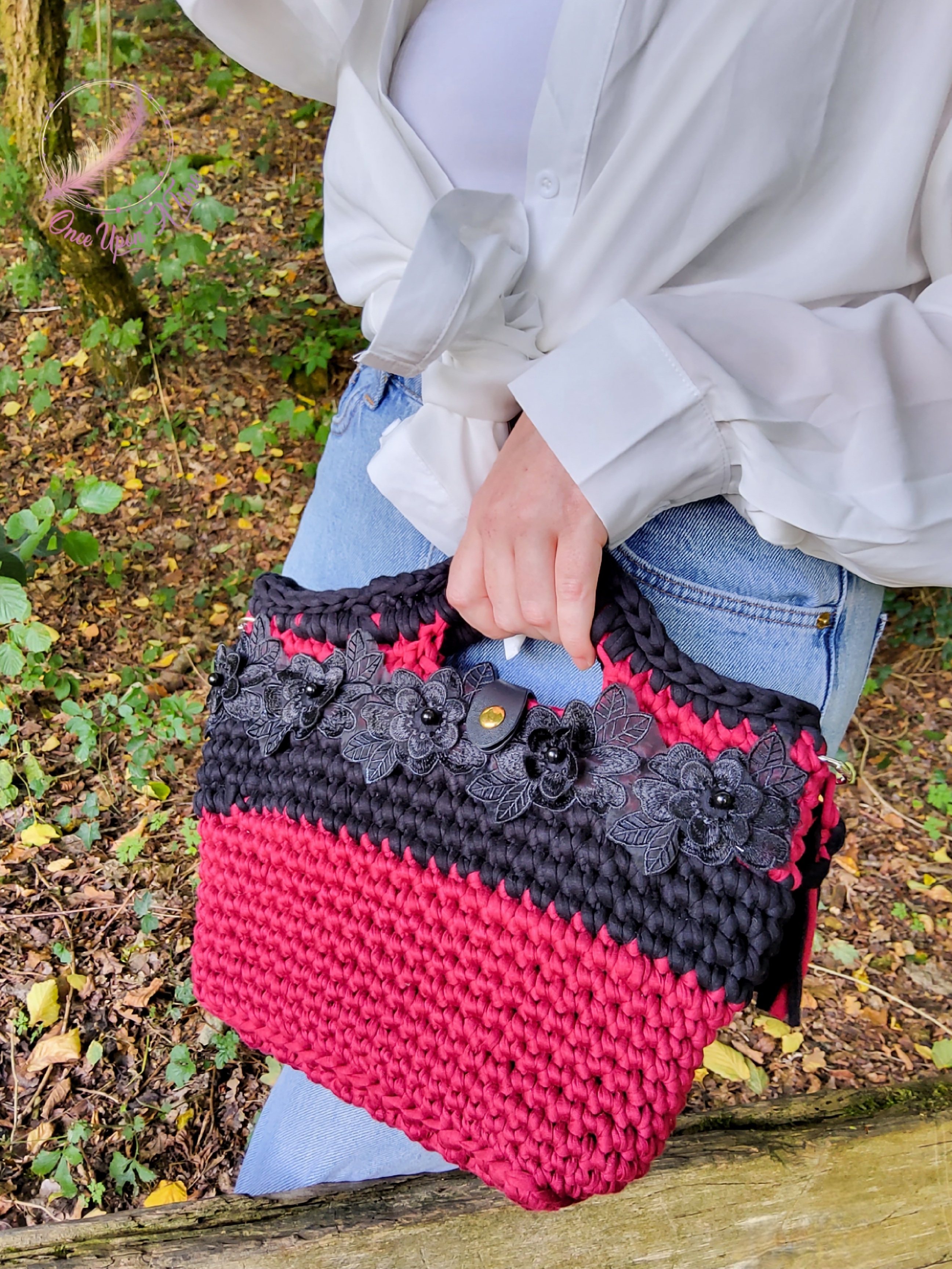 ♥️👜 Sac à main - Collection "Les murmures du fil"" 👜♥️