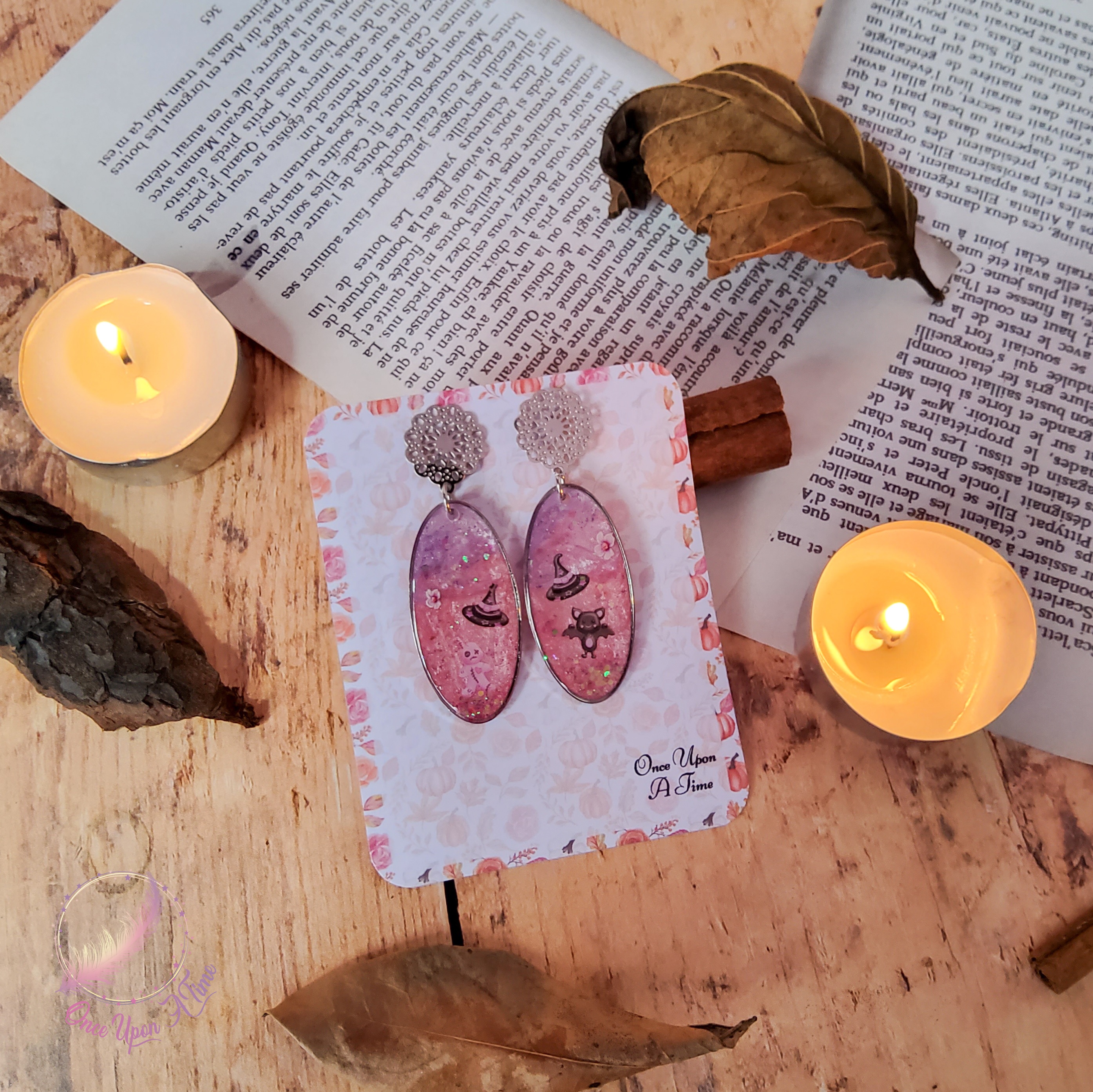 🍂🍁 Boucles d'oreilles - Collection "Souffle d'automne" 🍁🍂