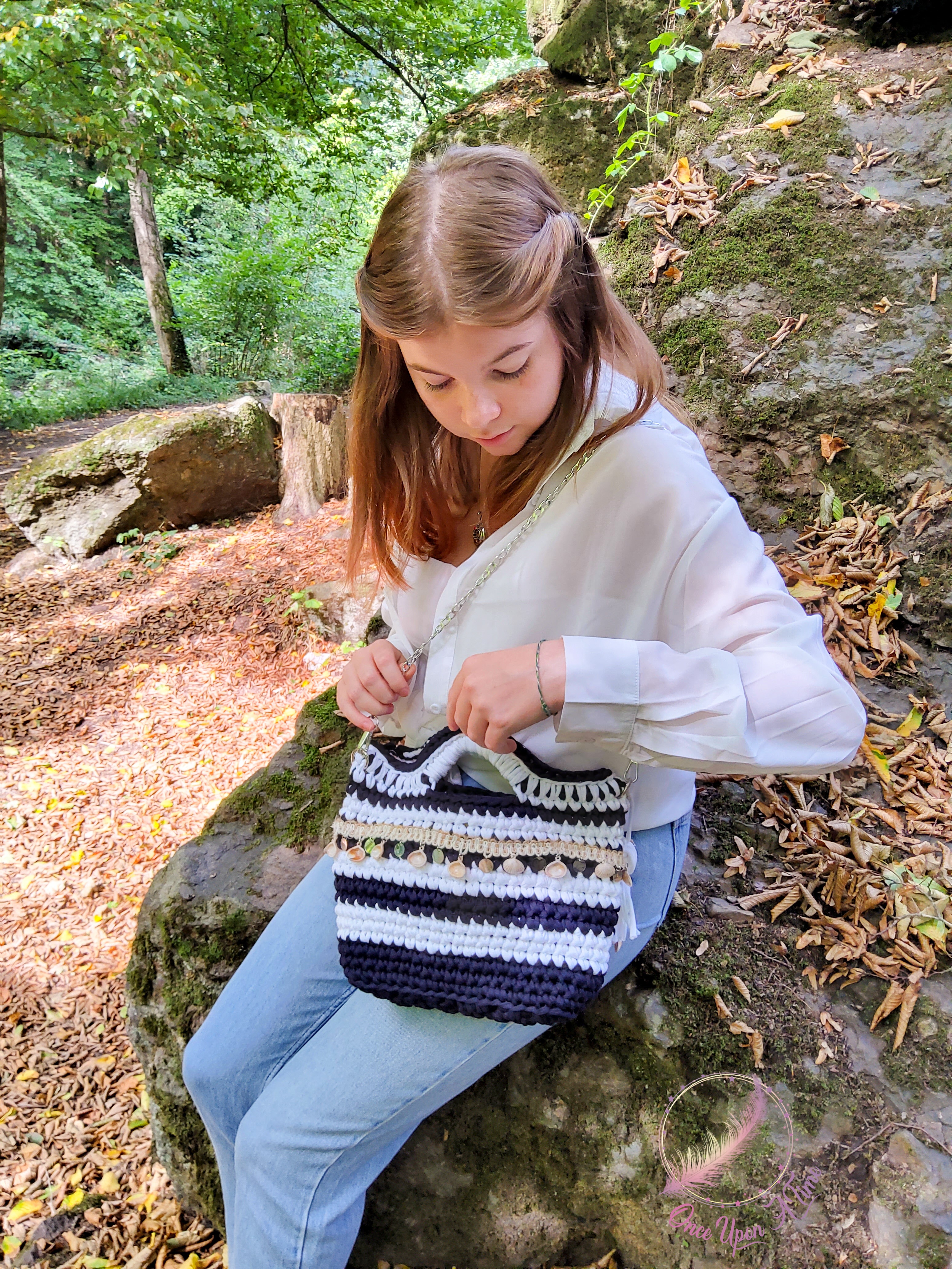 ♥️👜 Sac à main - Collection "Les murmures du fil"" 👜♥️