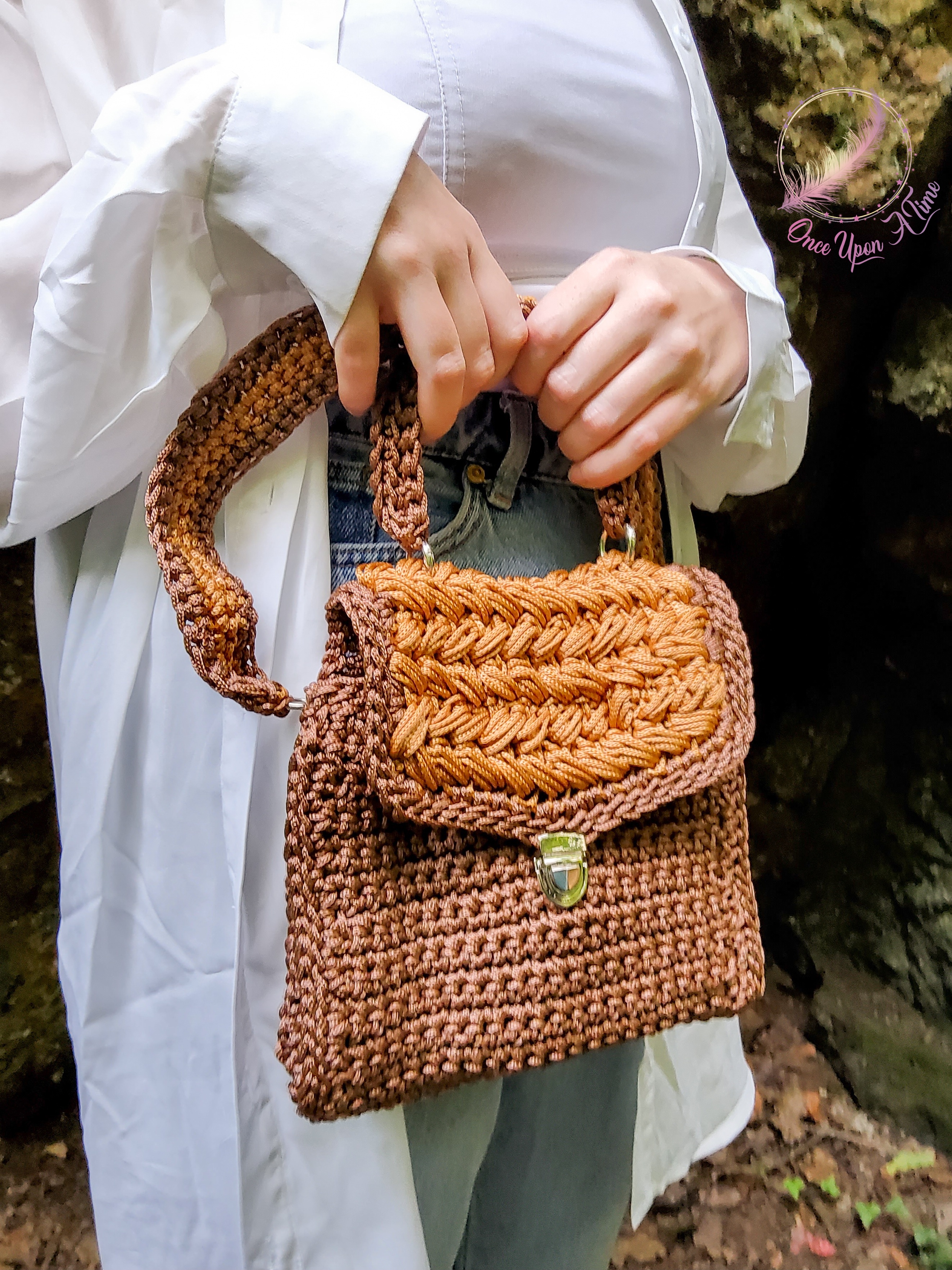 ♥️👜 Sac à main - Collection "A fleur de fil" 👜♥️