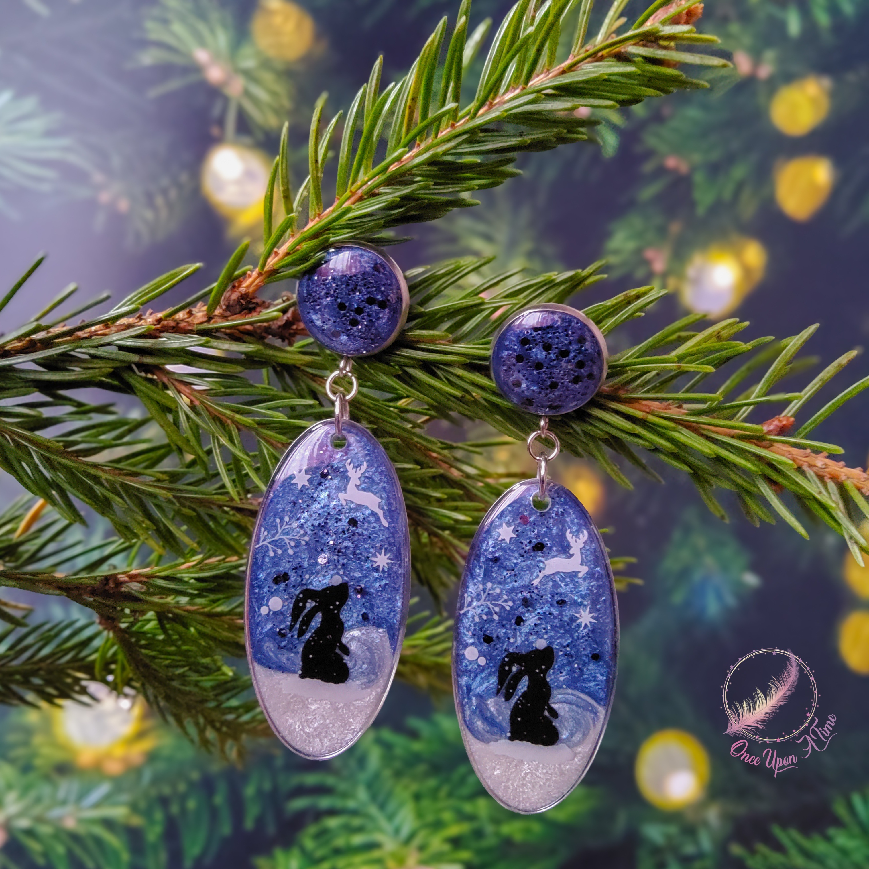 ❄️☃️ Boucles d'oreilles - Collection "Mystères polaires" ☃️❄️