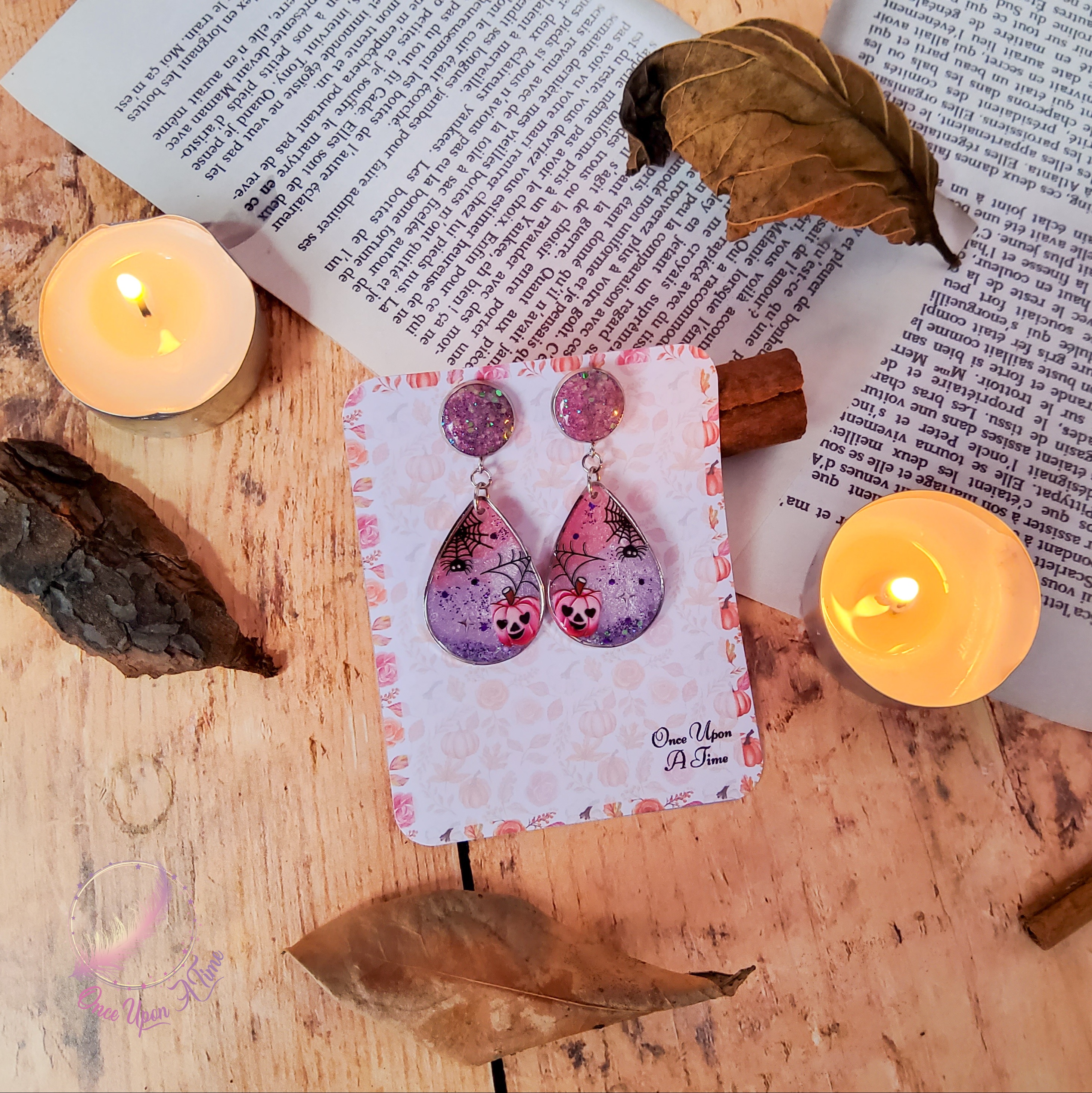 🍂🍁 Boucles d'oreilles - Collection "Souffle d'automne" 🍁🍂