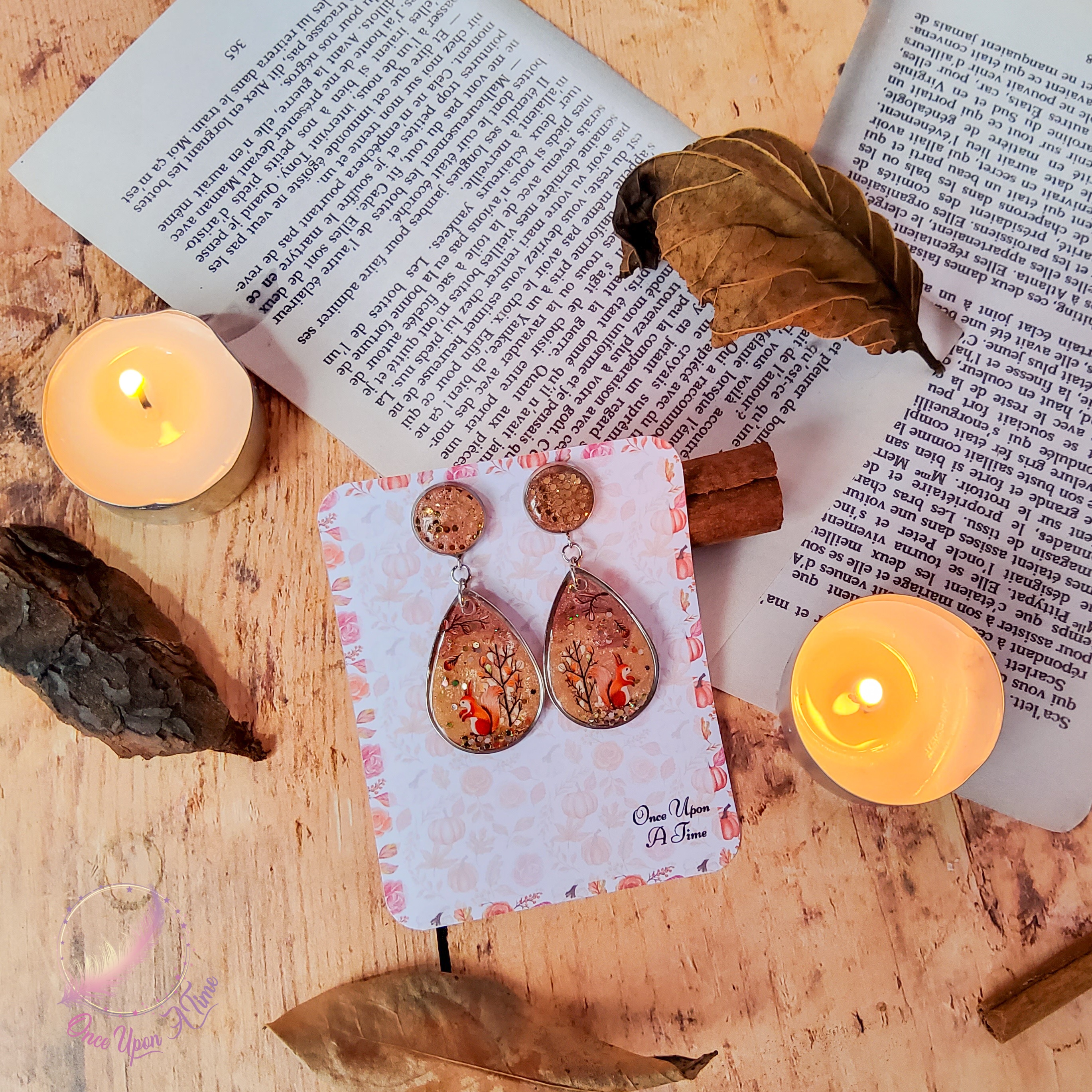 🍂🍁 Boucles d'oreilles - Collection "Souffle d'automne" 🍁🍂