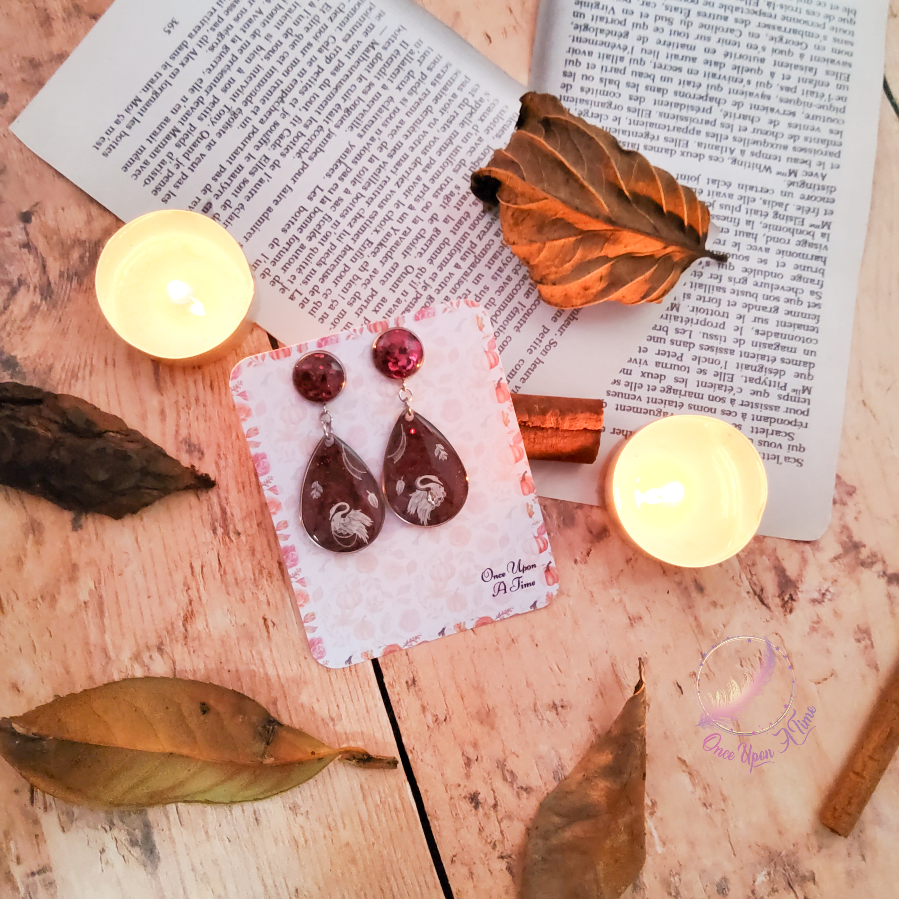 🍂🍁 Boucles d'oreilles - Collection "Souffle d'automne" 🍁🍂