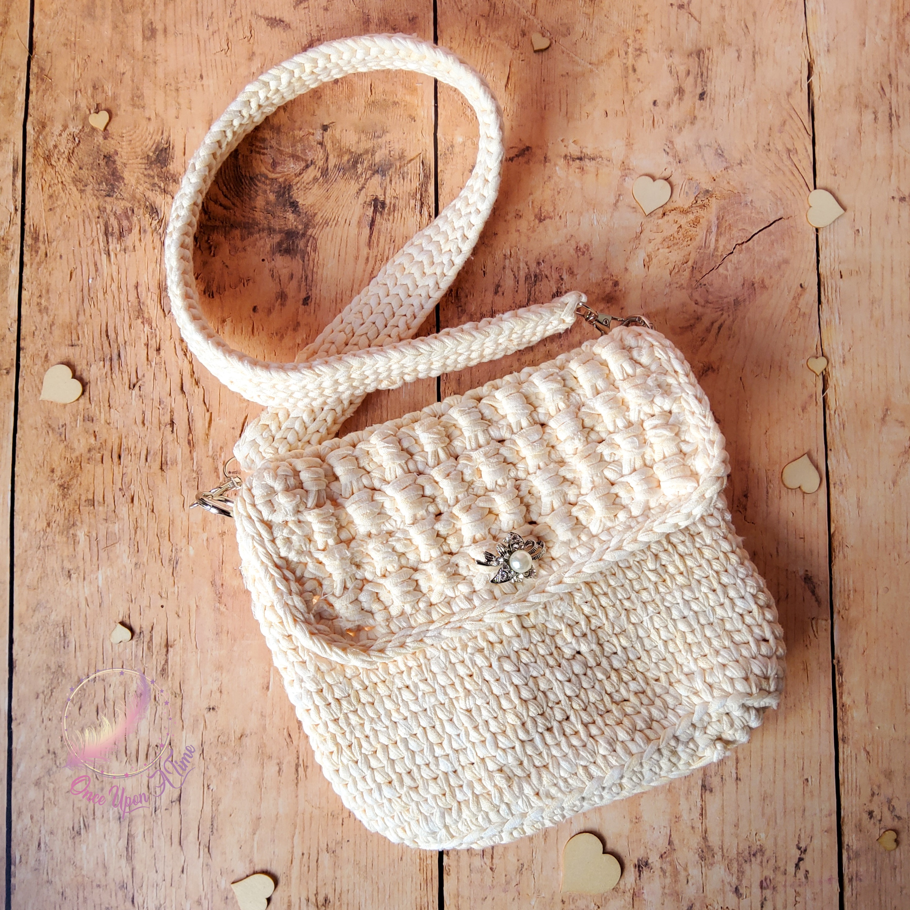 ♥️👜 Sac à main - Collection "A fleur de fil" 👜♥️