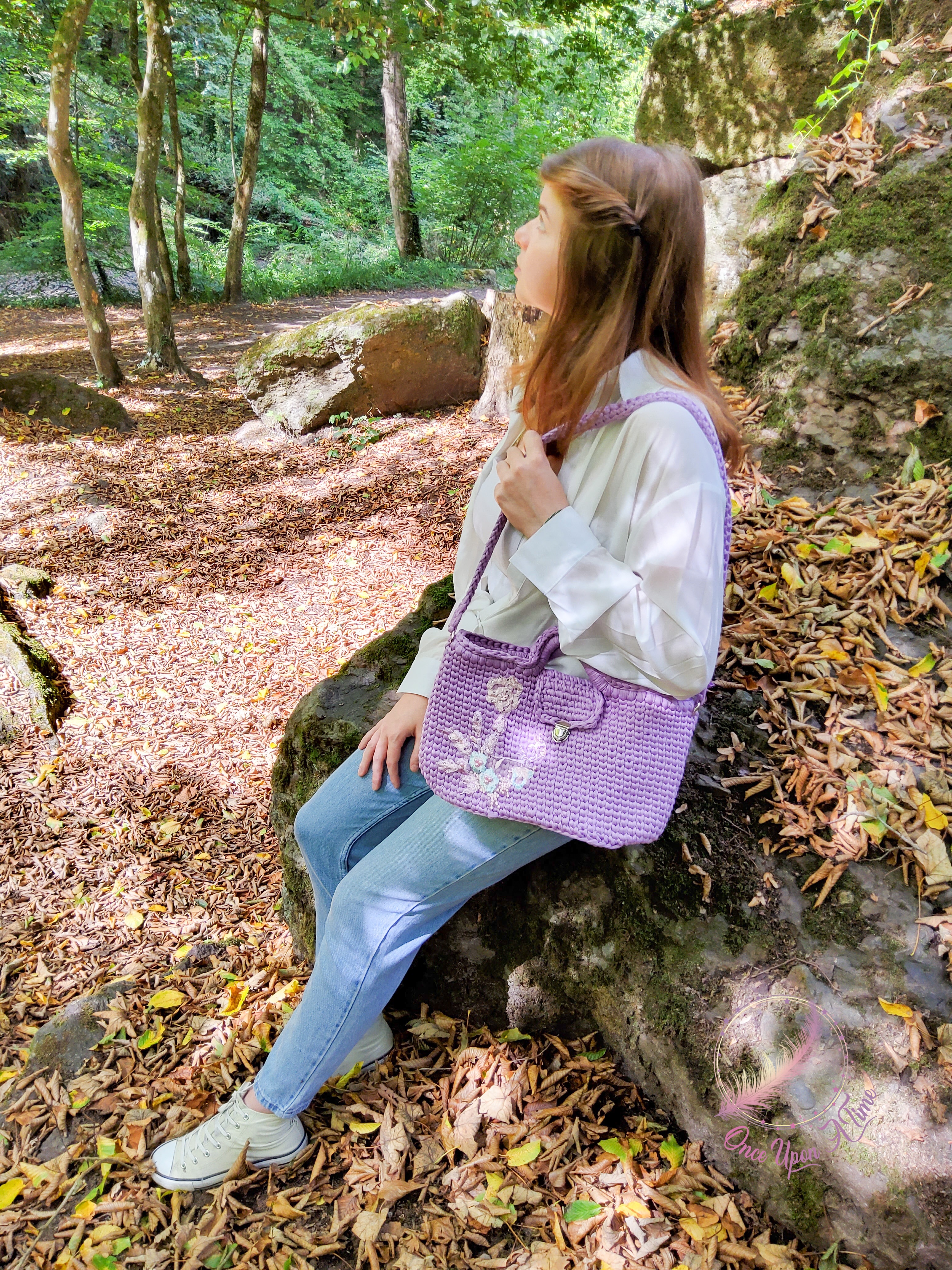 ♥️👜 Sac à main - Collection "Les murmures du fil"" 👜♥️