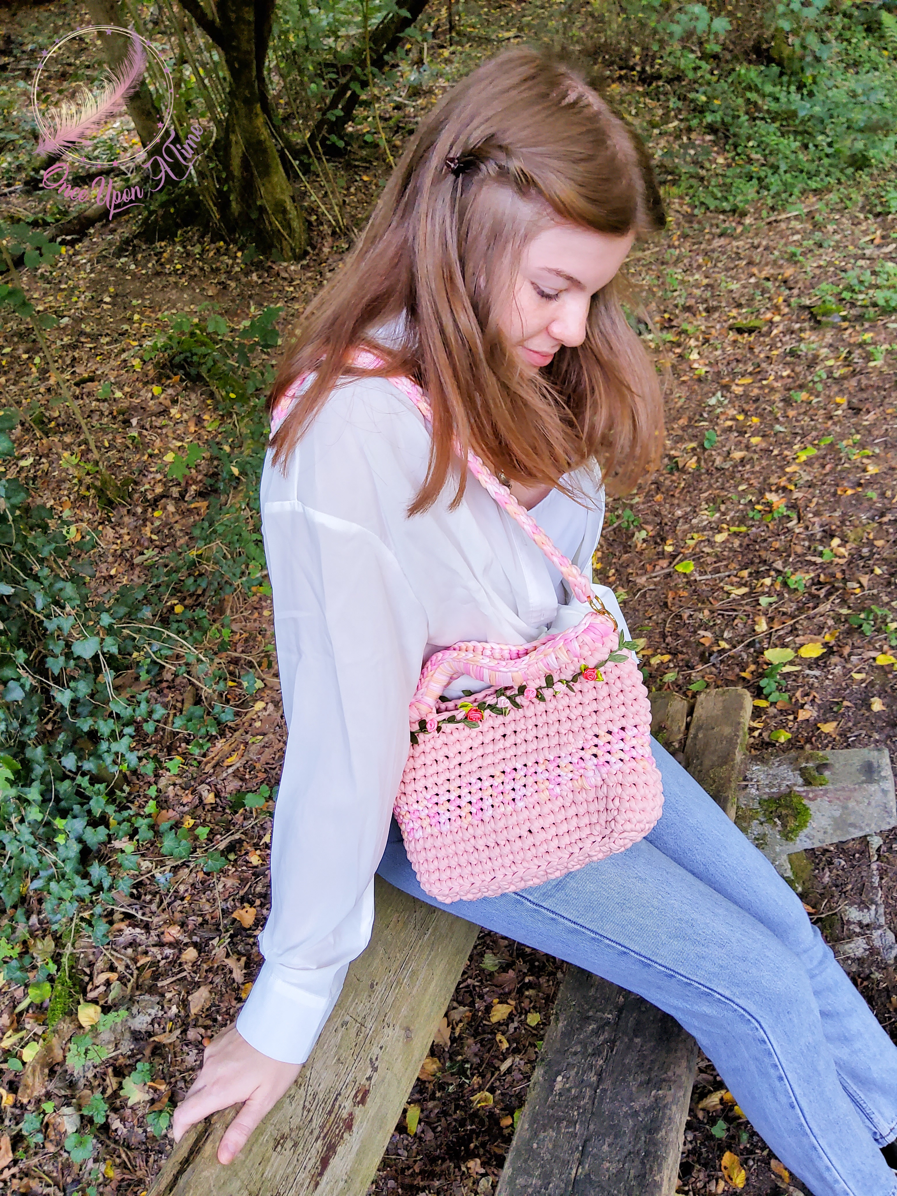 ♥️👜 Sac à main - Collection "Les murmures du fil"" 👜♥️