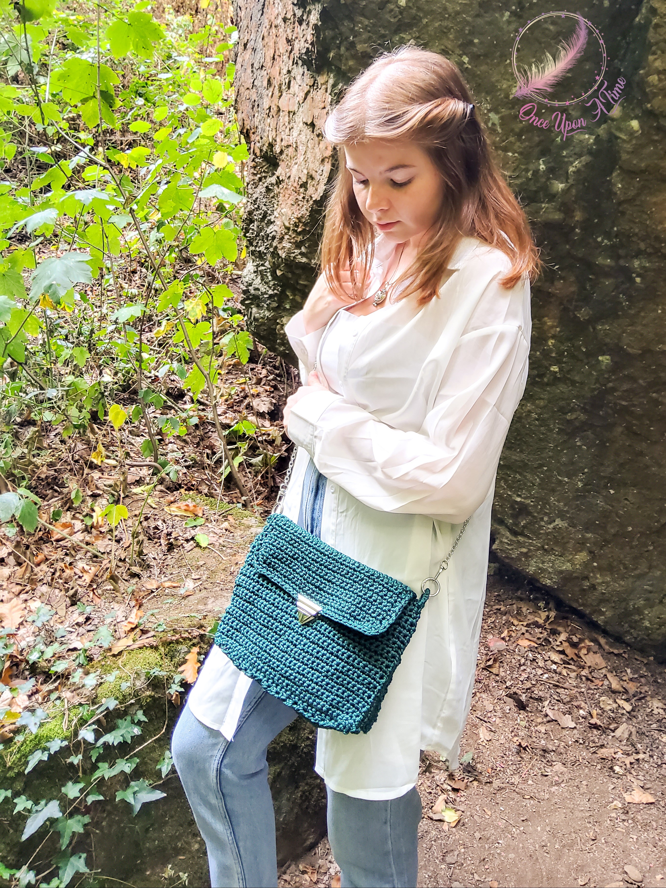 ♥️👜 Sac à main - Collection "A fleur de fil" 👜♥️