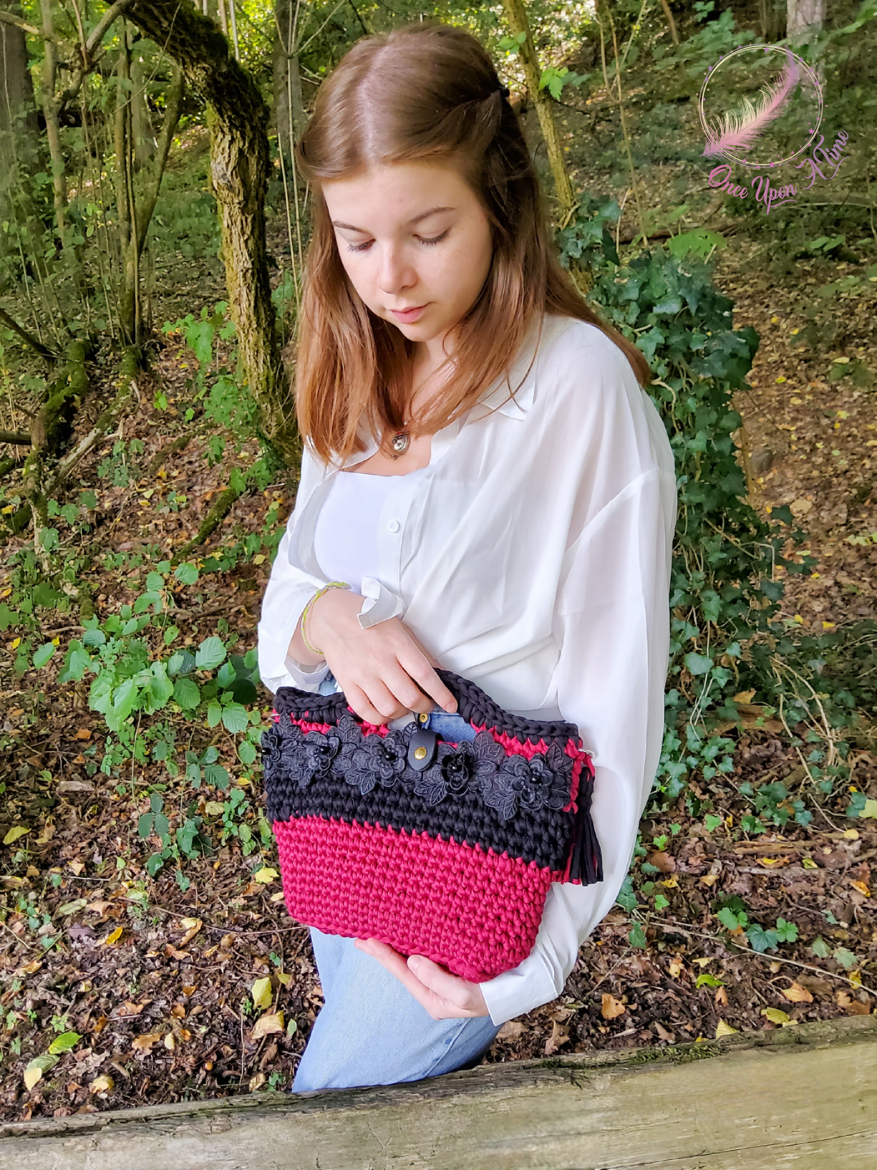 ♥️👜 Sac à main - Collection "Les murmures du fil"" 👜♥️
