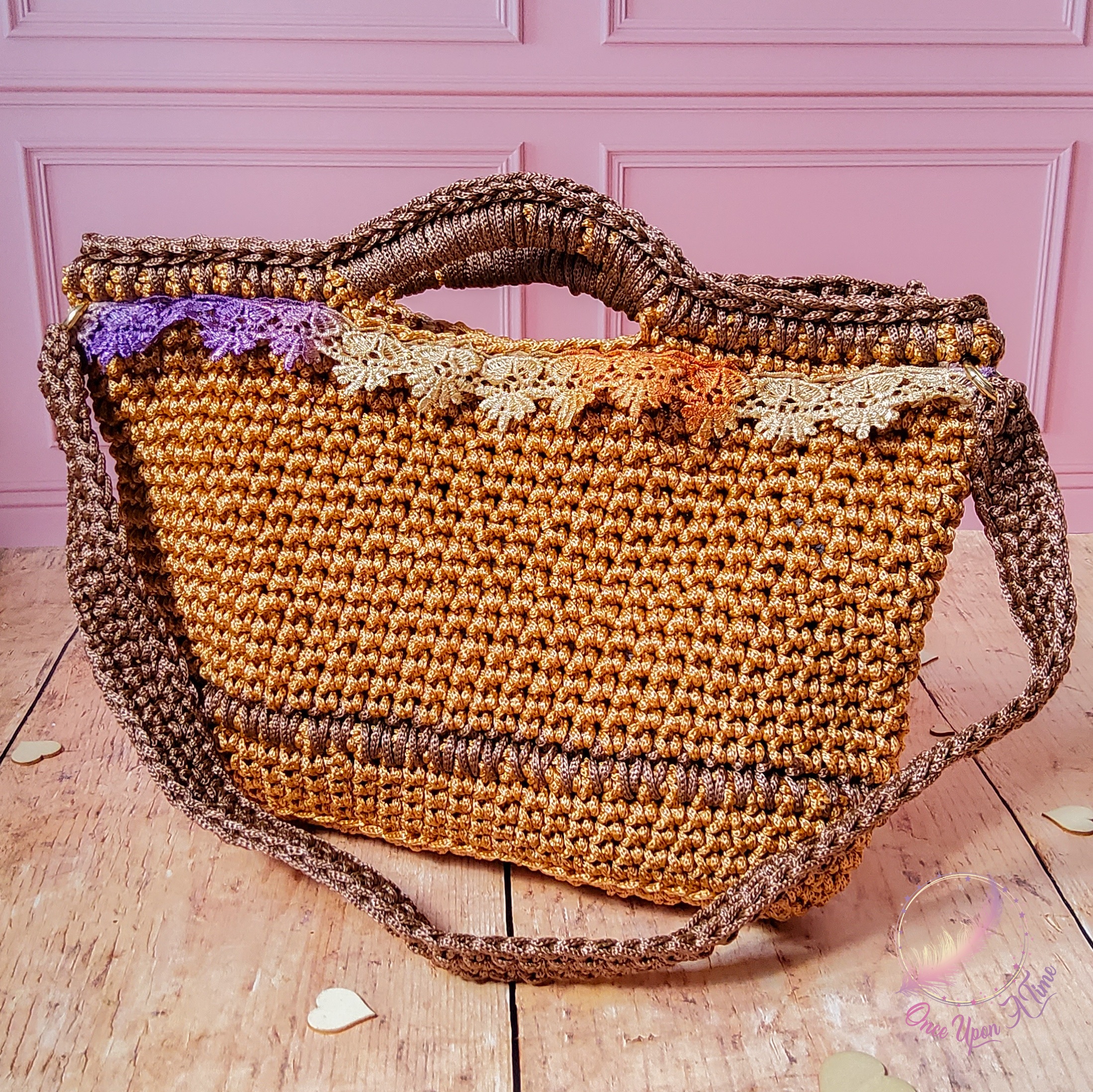 ♥️👜 Sac à main - Collection "Les murmures du fil"" 👜♥️